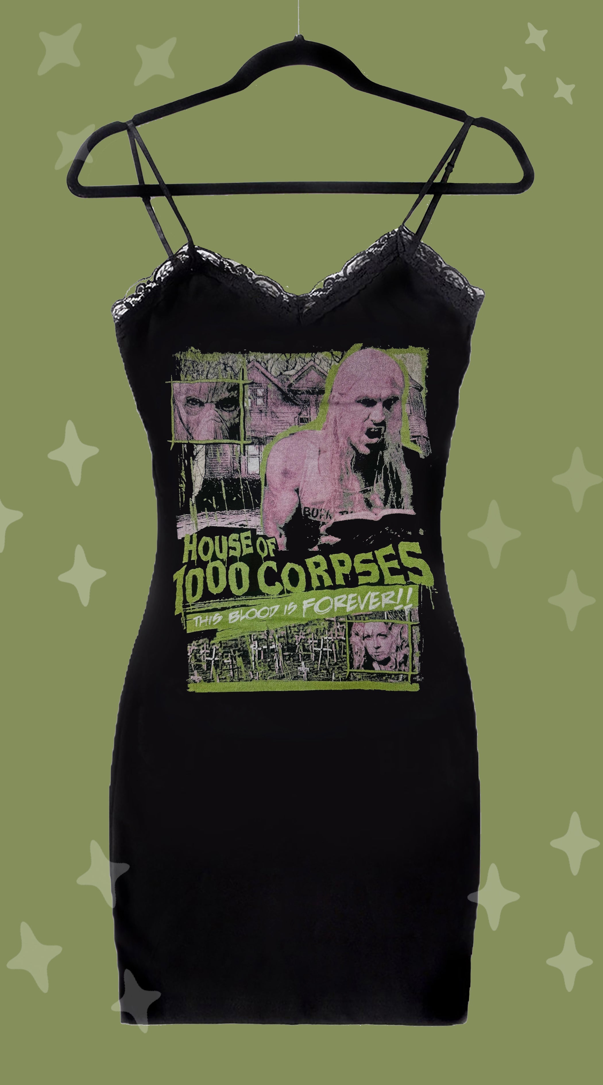 Vera's Eyecandy House of 1000 Corpses Lace Strap Dress