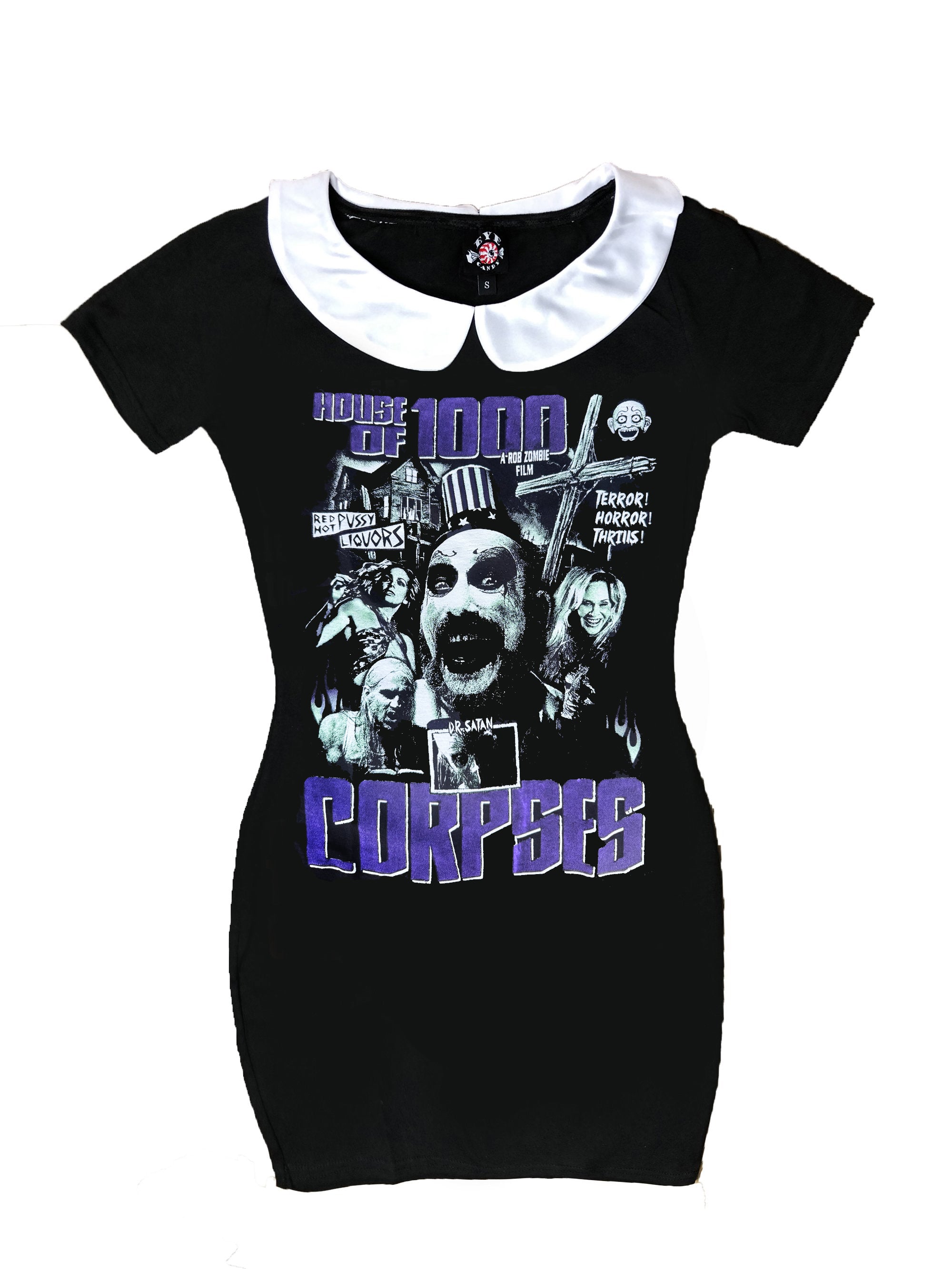 Vera's Eyecandy House of 1000 Corpses Peter Pan Collar Dress