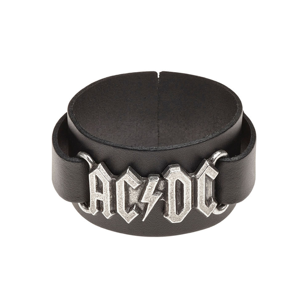 Alchemy Gothic AC/DC Band Leather Wriststrap HRWL446