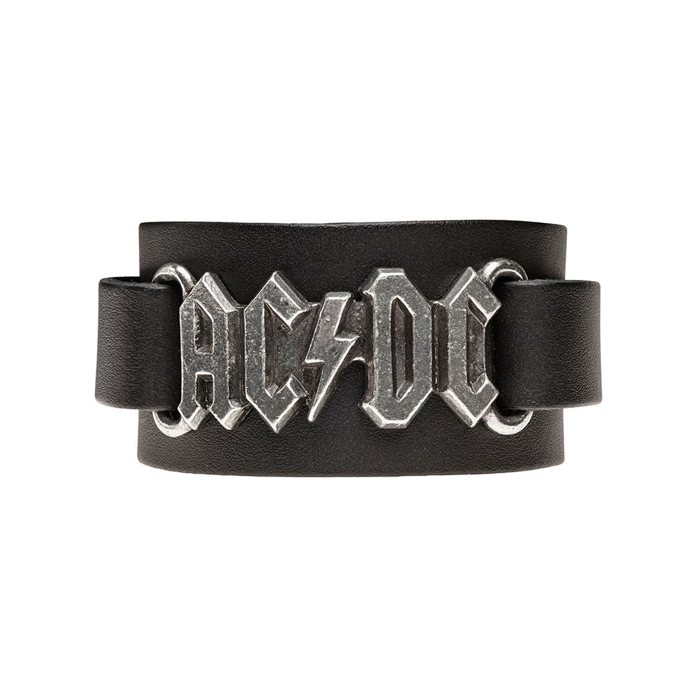 Alchemy Gothic AC/DC Band Leather Wriststrap HRWL446