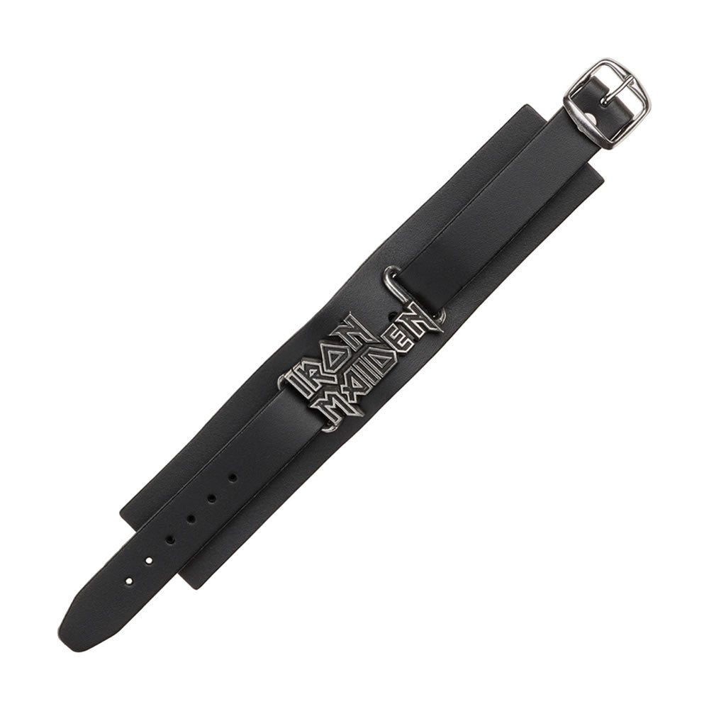 Alchemy Gothic Iron Maiden Band Leather Wriststrap HRWL447