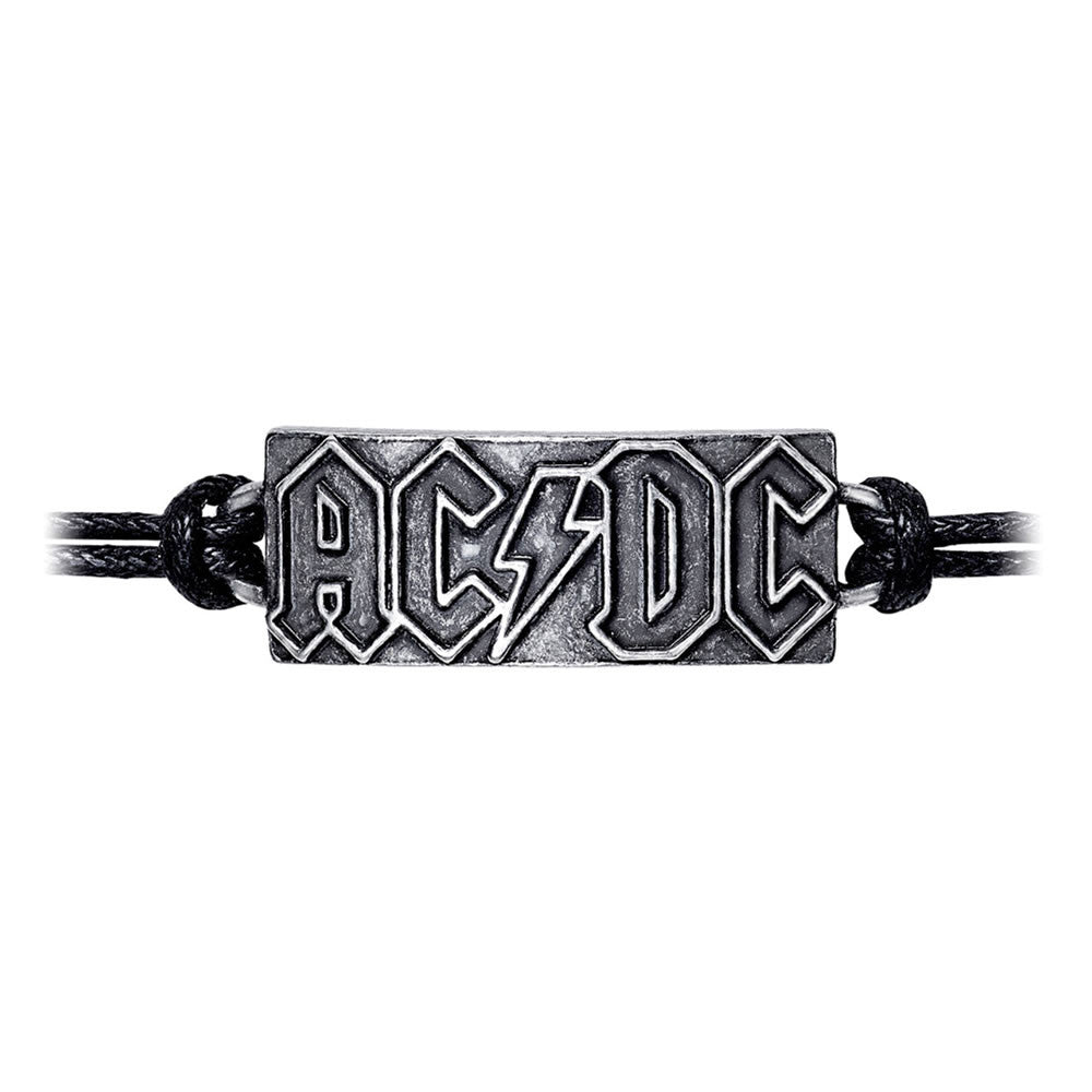 Alchemy Gothic AC/DC Cord Bracelet HRWL452