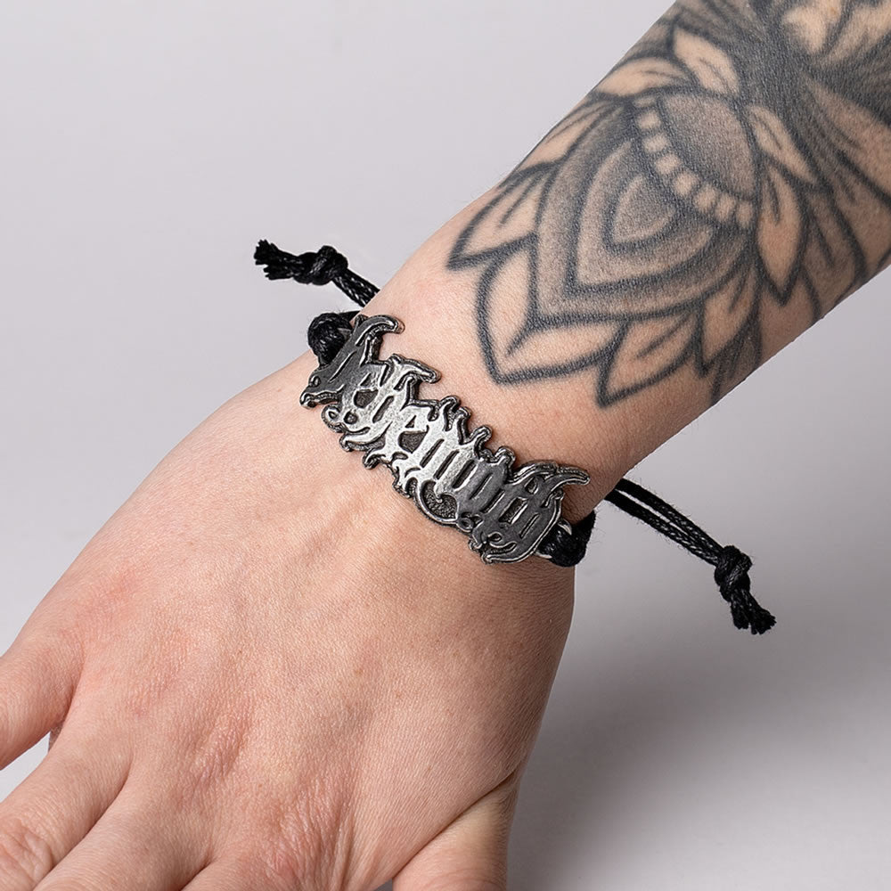 Alchemy Gothic Behemoth Metal Band Bracelet HRWL458