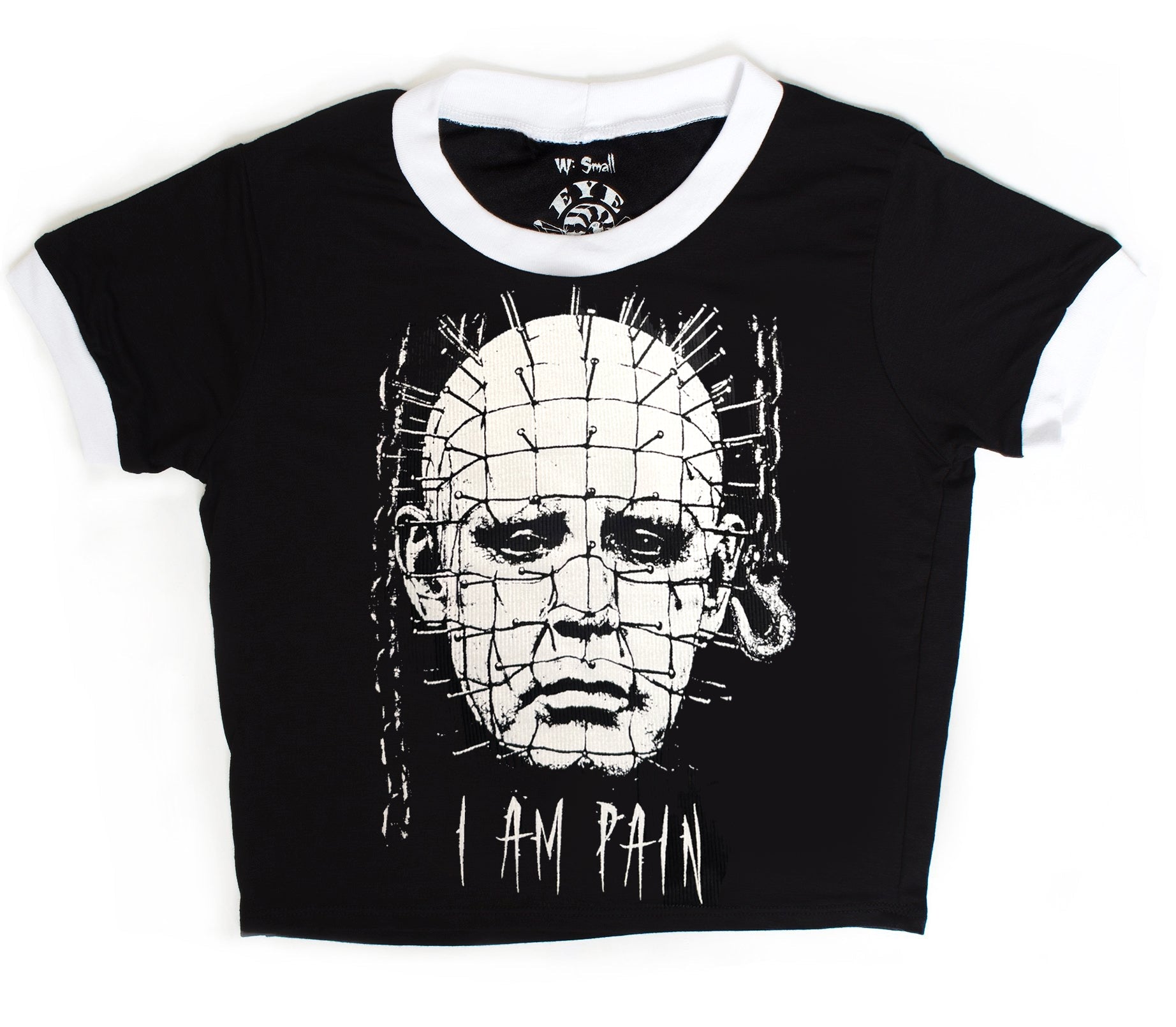 Vera's Eyecandy I am Pain Pinhead Ringer Tee