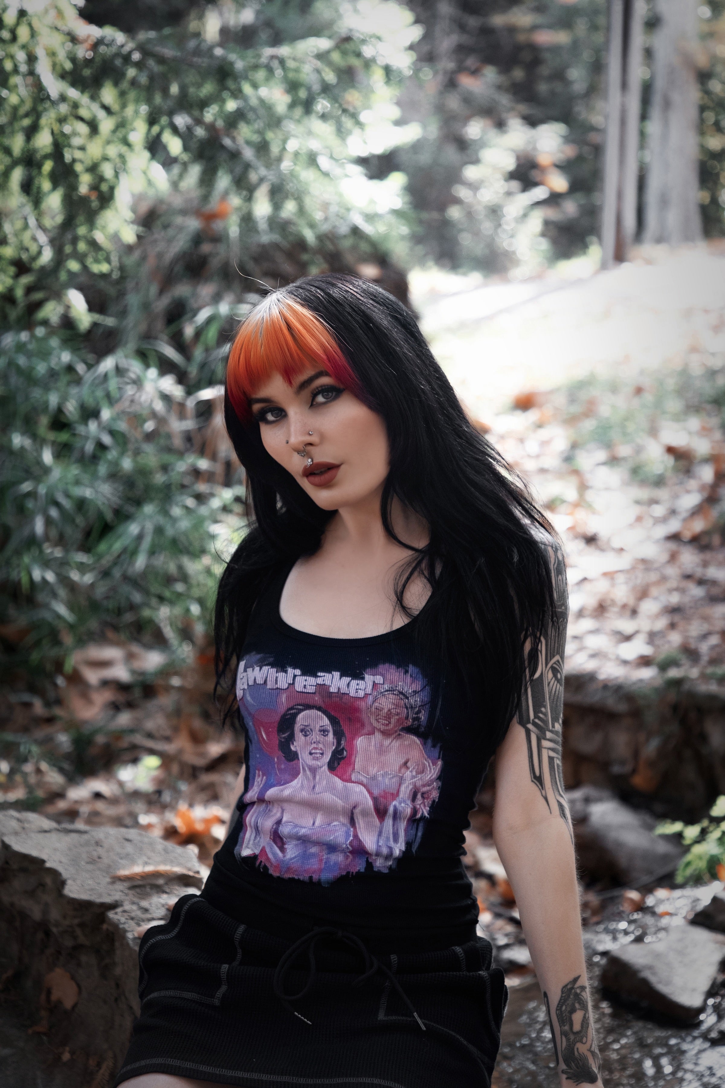 Vera's Eyecandy Jawbreaker Ribbed Tank Top