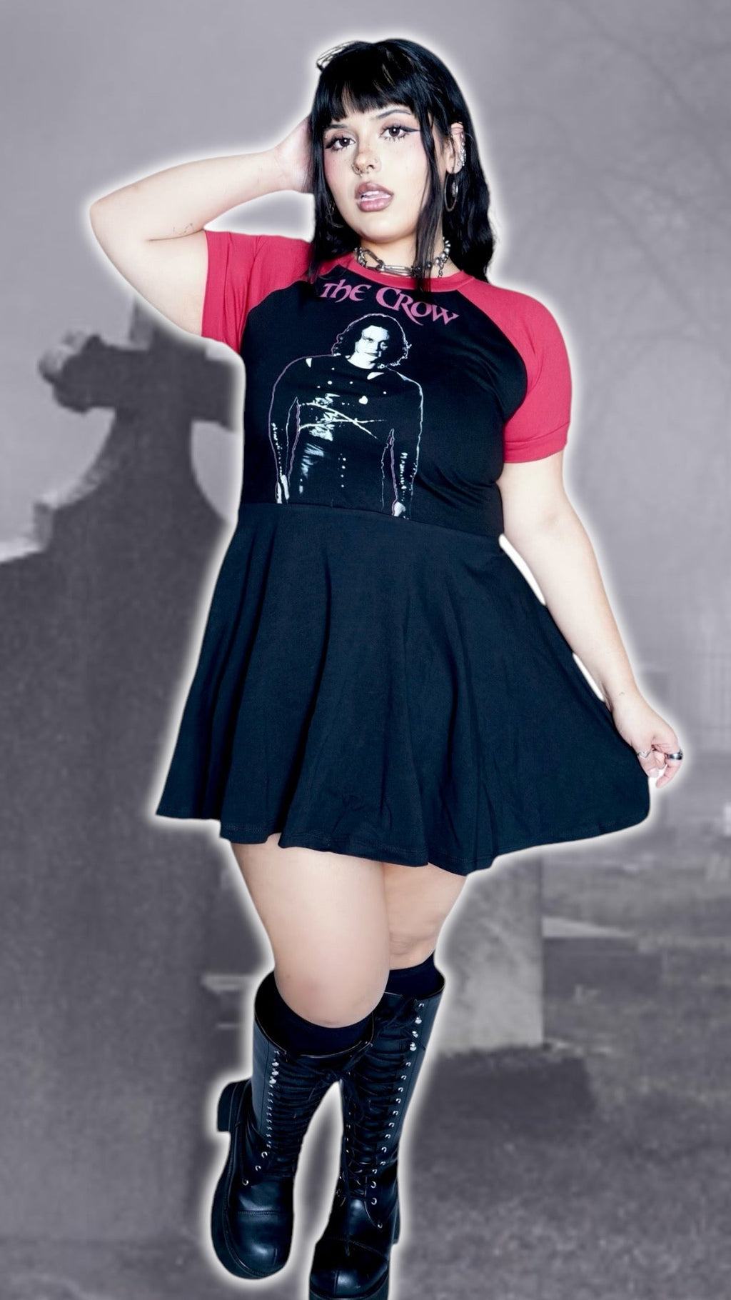 Vera's Eyecandy The Crow Movie Baby Doll Dress
