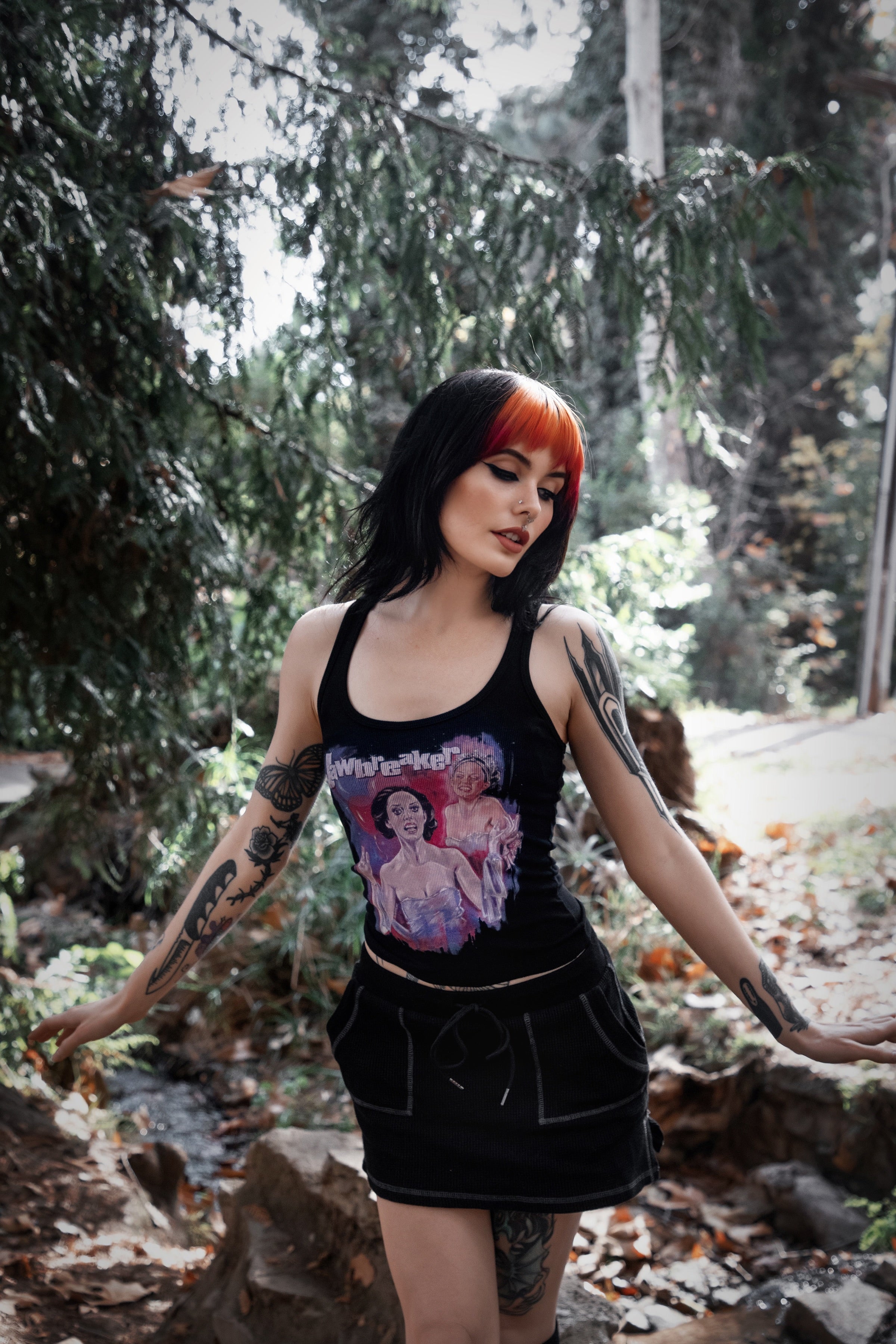 Vera's Eyecandy Jawbreaker Ribbed Tank Top