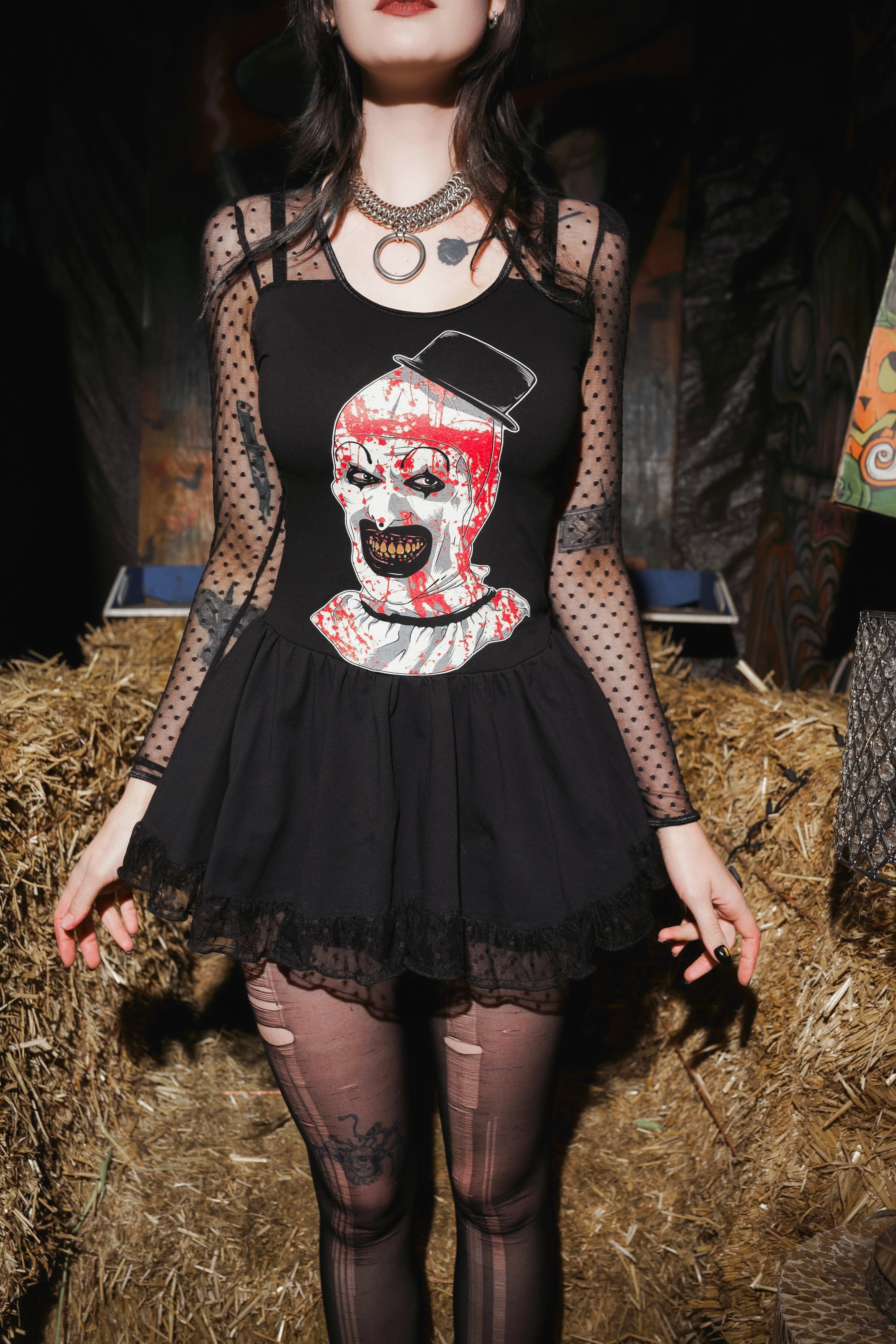 Vera's Eyecandy Terrifier Ballerina Horror Dress