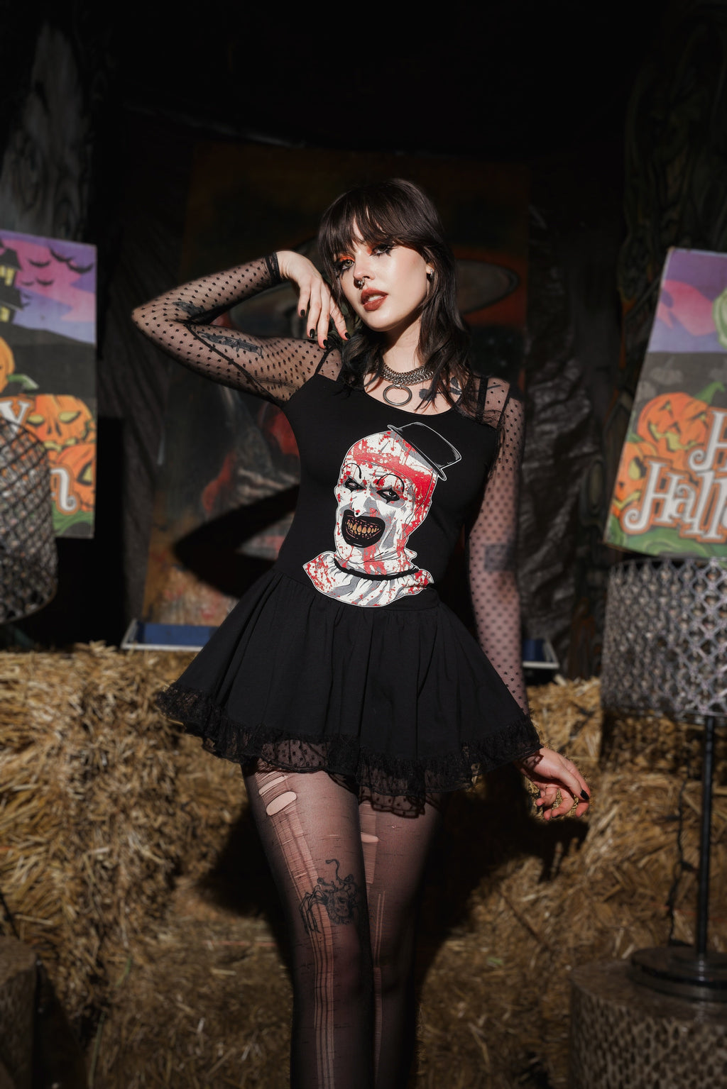 Vera's Eyecandy Terrifier Ballerina Horror Dress