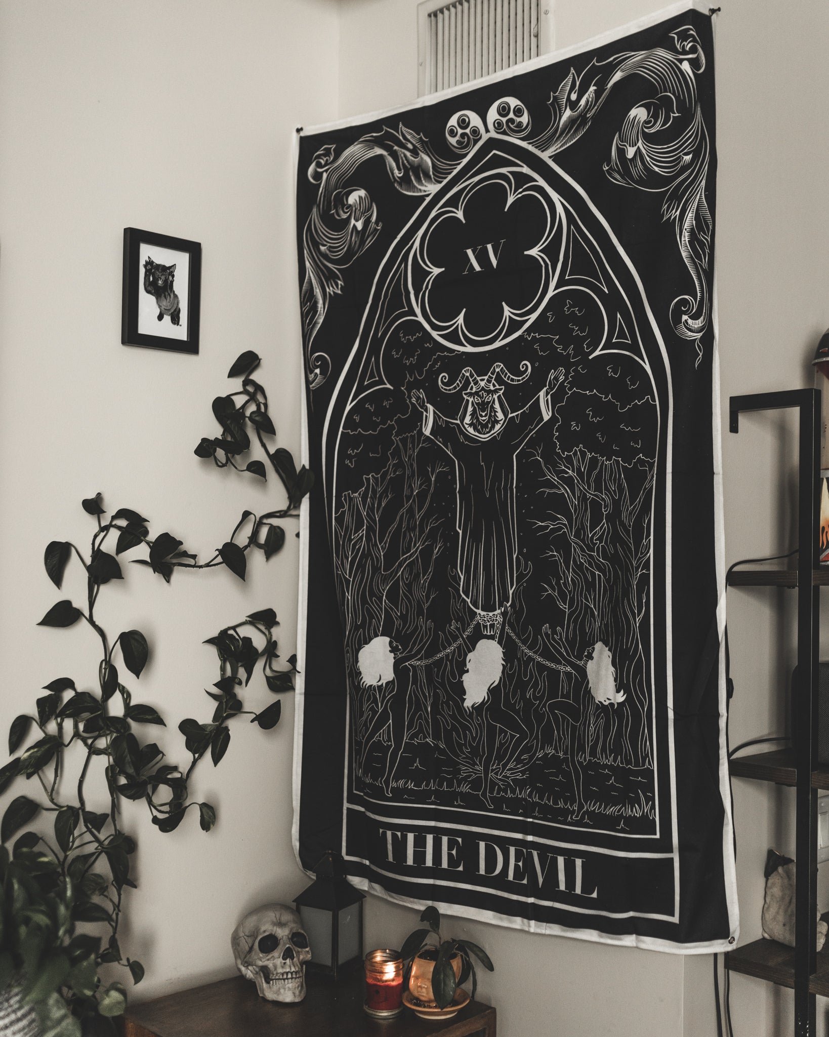 The Pretty Cult The Devil Wall Tapestry