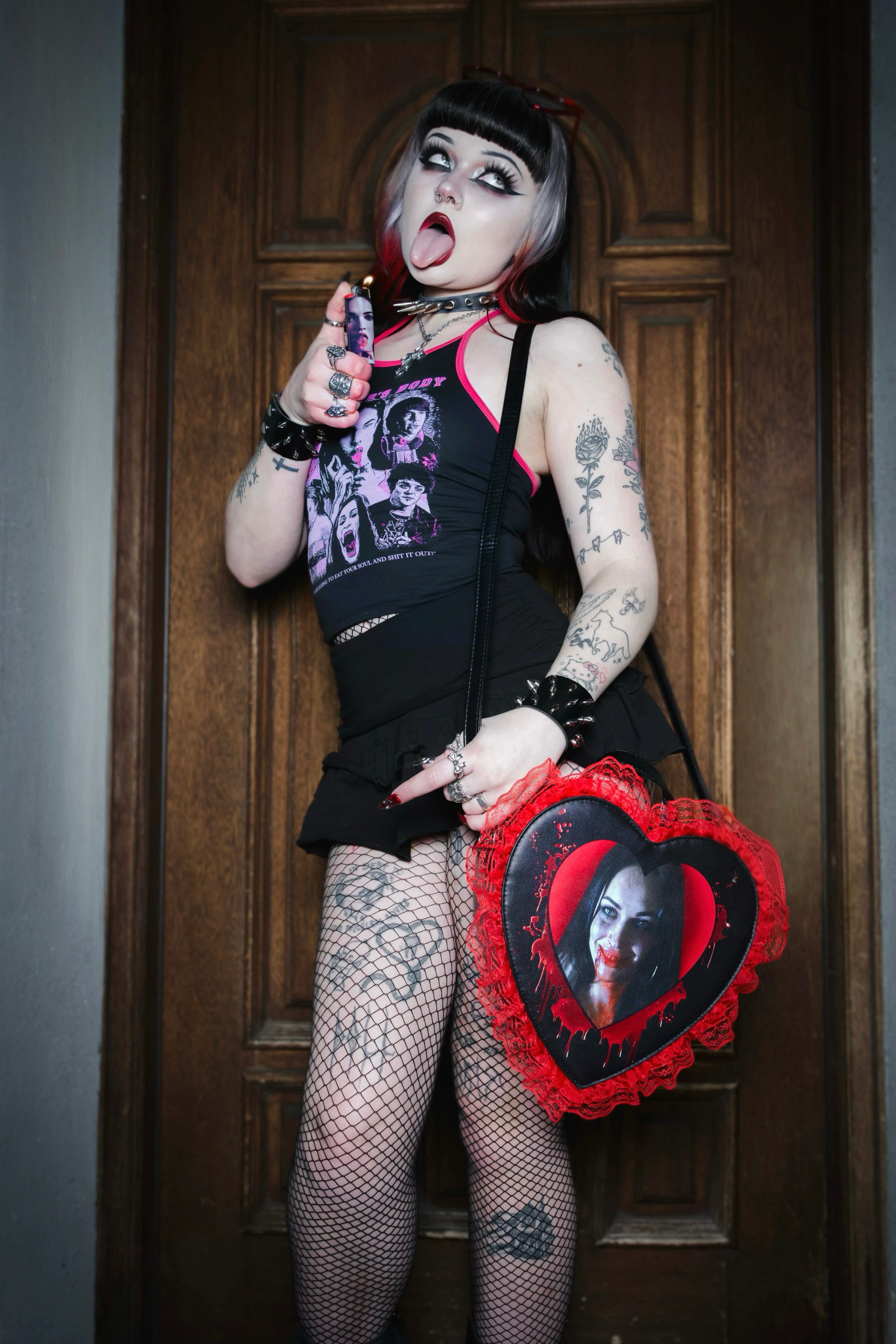 Vera's Eyecandy Jennifer’s Body Heart Shaped Bag