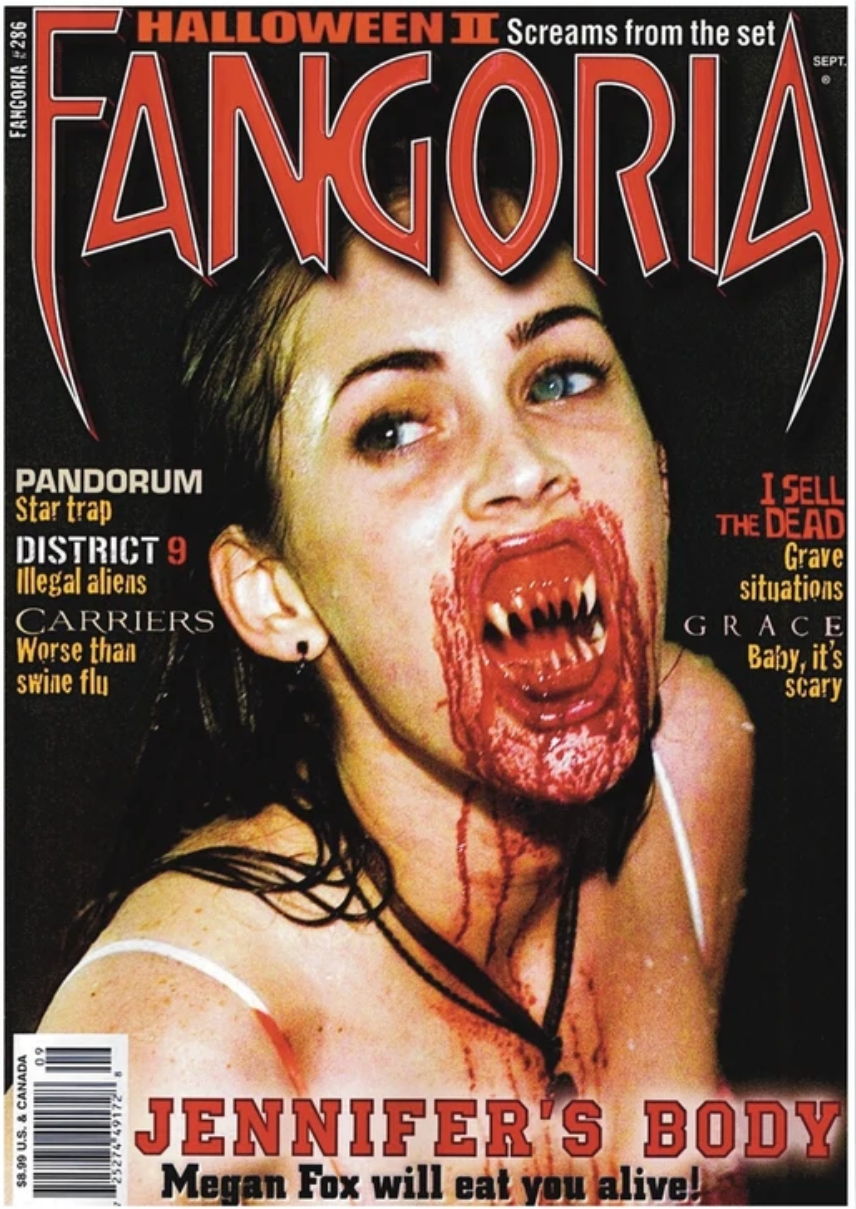 Vera's Eyecandy Jennifer's Body Fangoria Magazine Poster