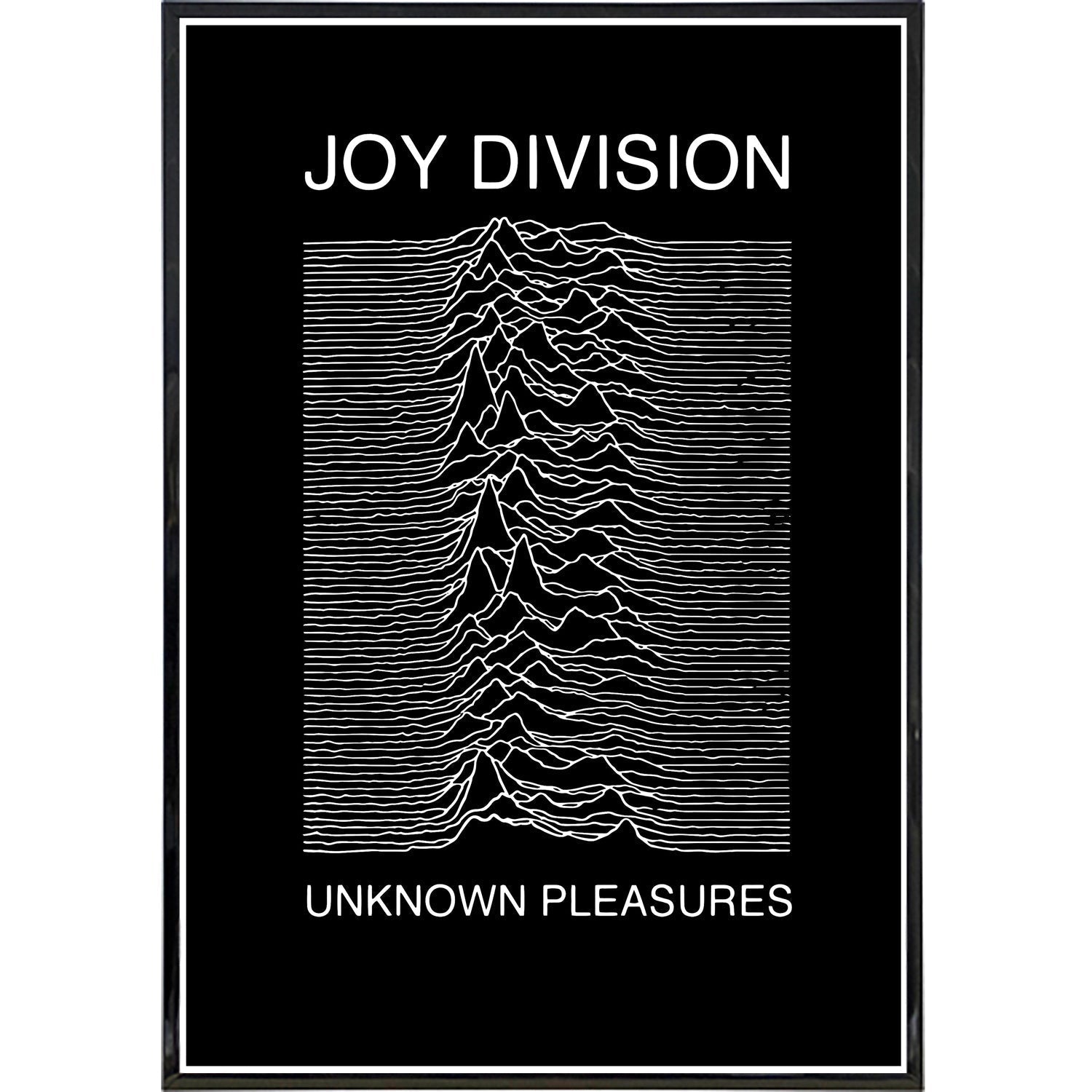Joy Division Show Vintage Post Punk Concert Poster Print