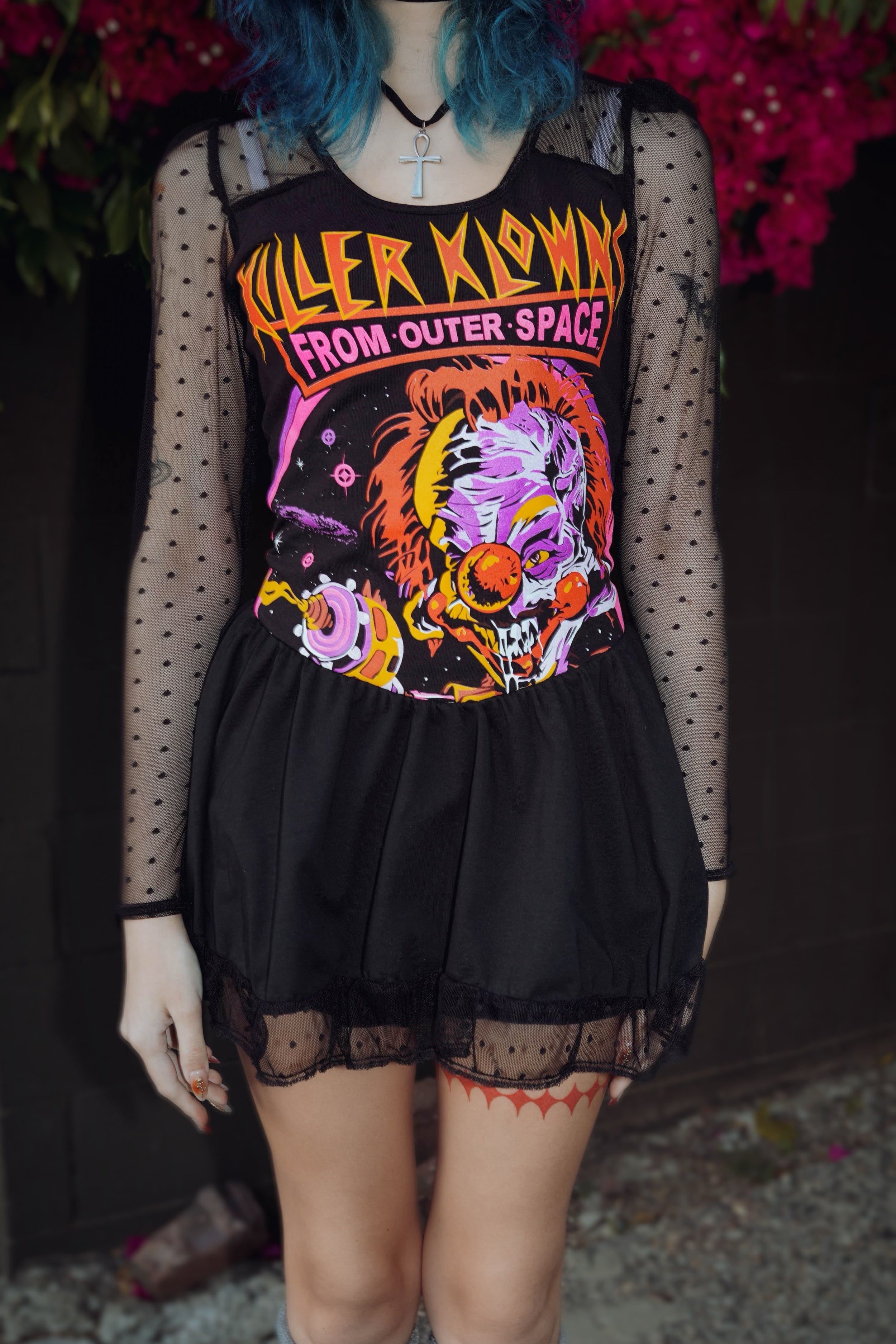 Vera's Eyecandy Killer Klowns from Outer Space Ballerina Dress
