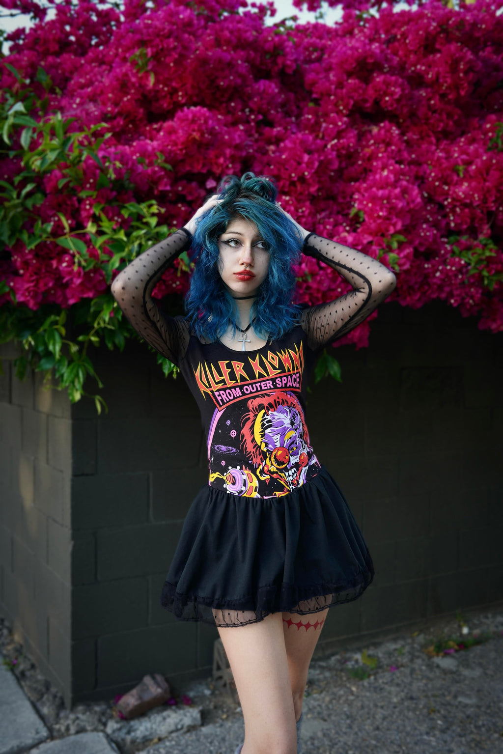 Vera's Eyecandy Killer Klowns from Outer Space Ballerina Dress