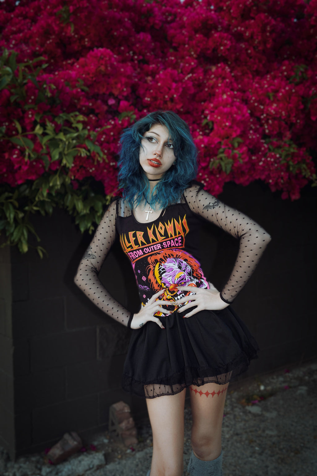 Vera's Eyecandy Killer Klowns from Outer Space Ballerina Dress