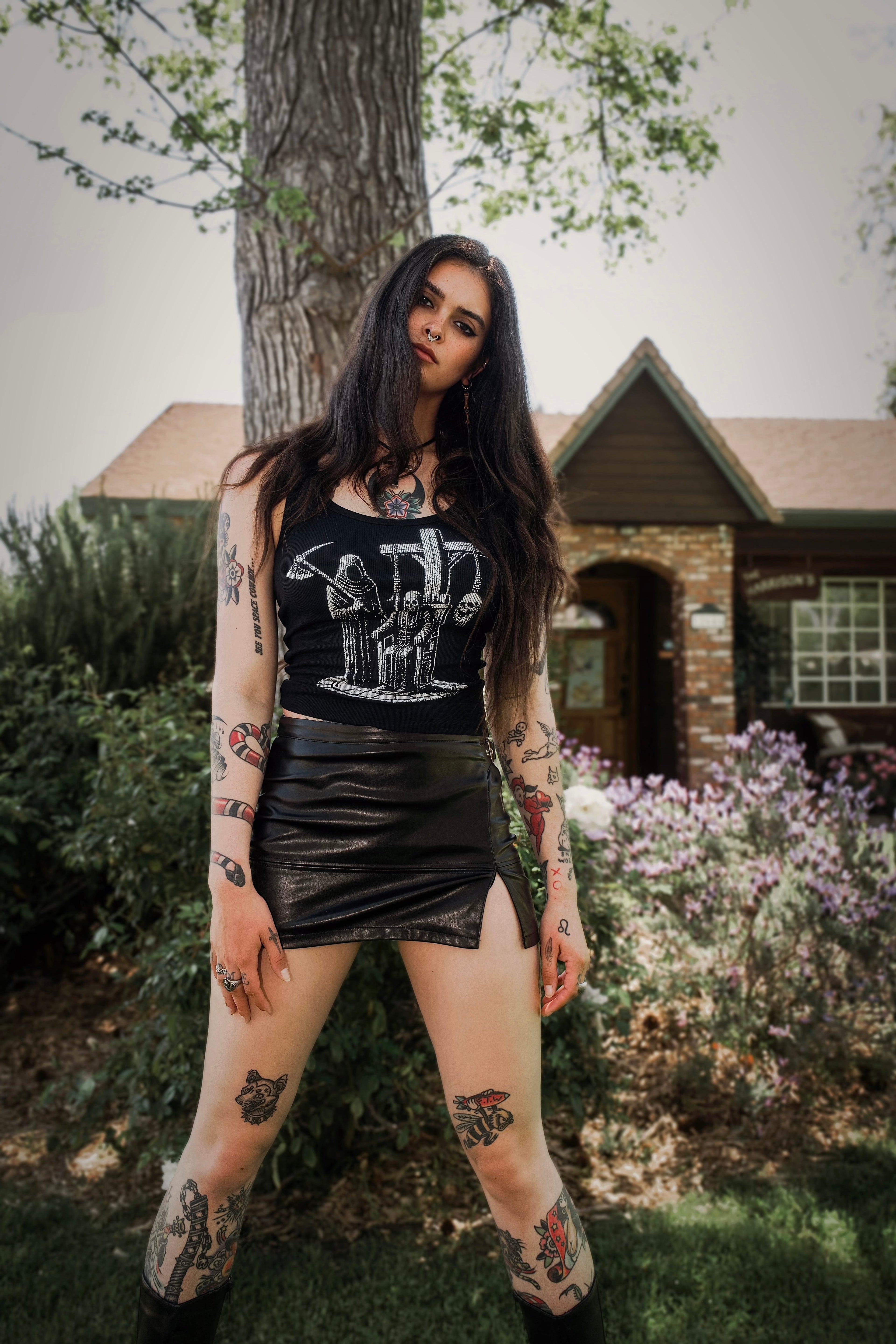 Vera's Eyecandy Last Day Ribbed Tank Top