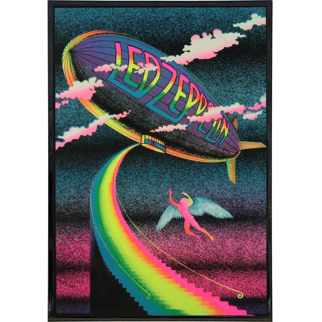 Led Zeppelin "Stairway" 1970's Band Poster Print