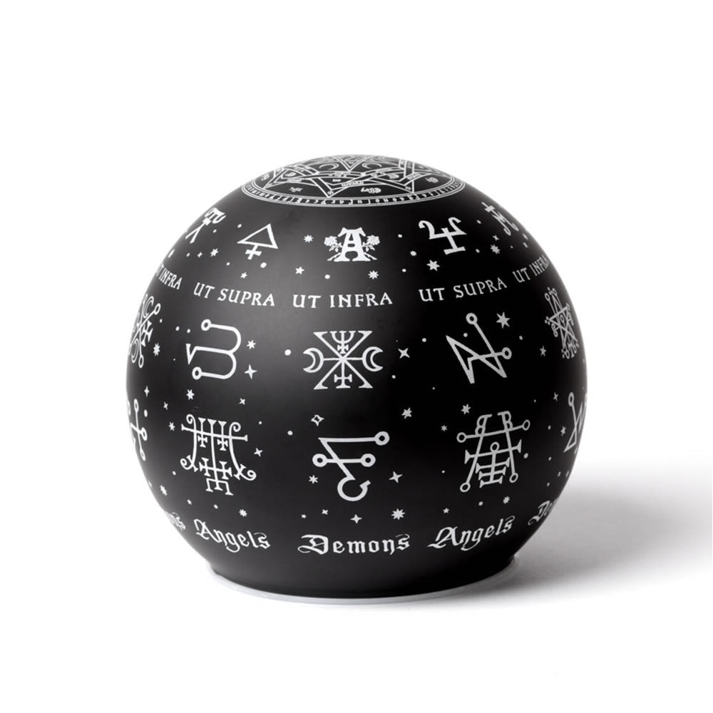 Alchemy Gothic Angels & Demons Sigils Globe LED Light LED1