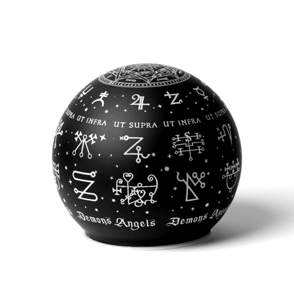 Alchemy Gothic Angels & Demons Sigils Globe LED Light LED1