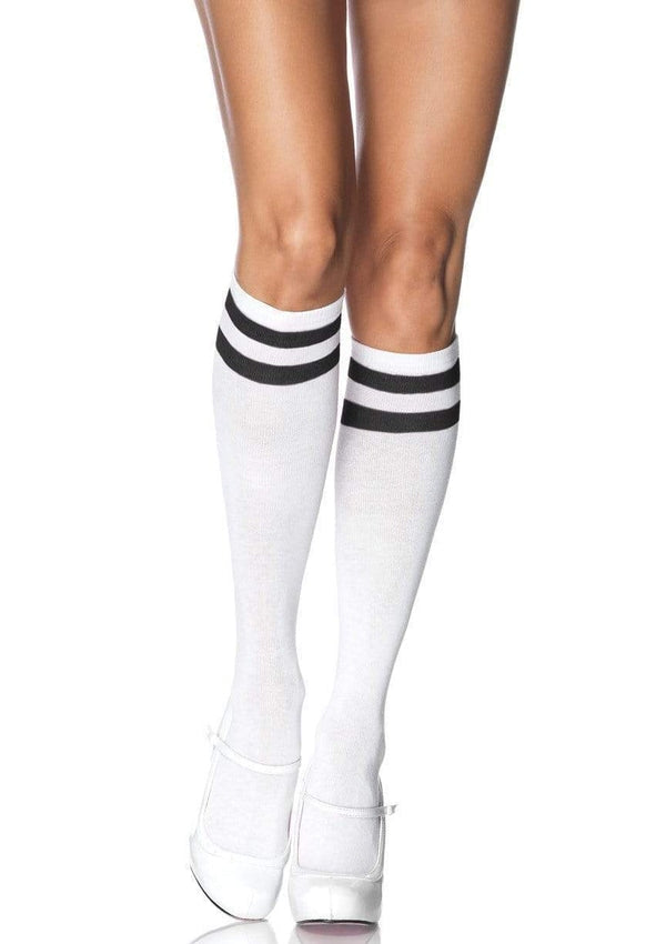 Leg Avenue Jolie Athletic Knee High Stripe Socks