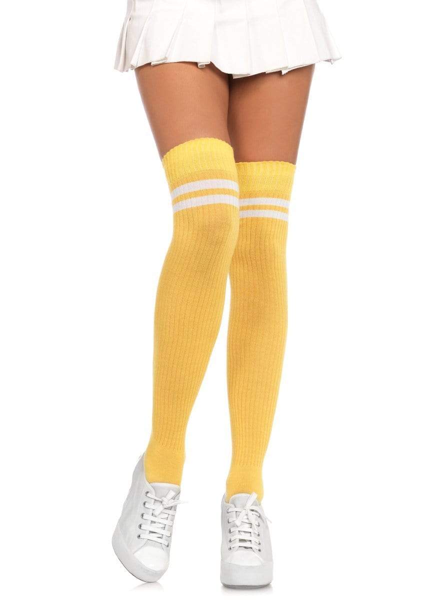 Leg Avenue Dina Athletic Thigh High Socks
