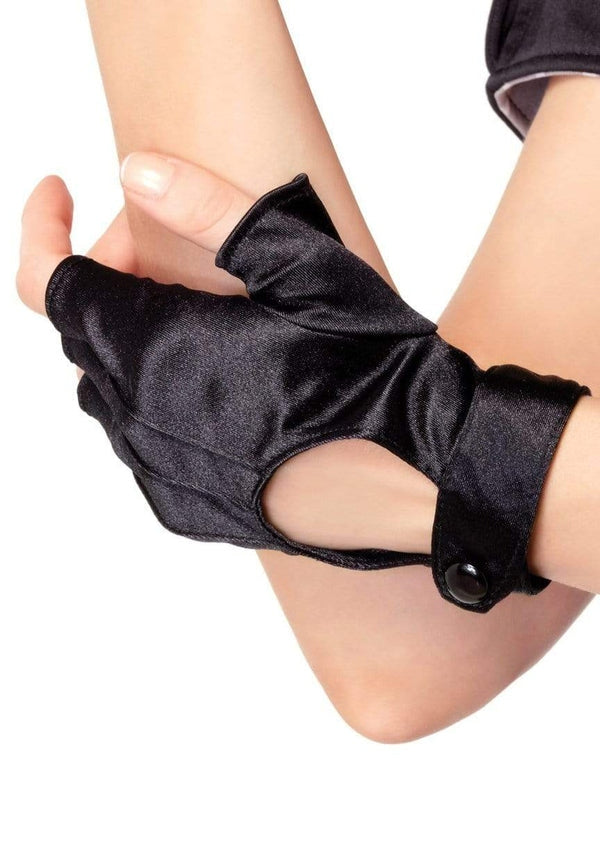 Leg Avenue Fingerless Motorcycle Style Gloves