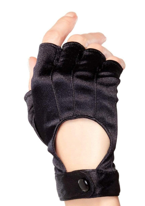 Leg Avenue Fingerless Motorcycle Style Gloves