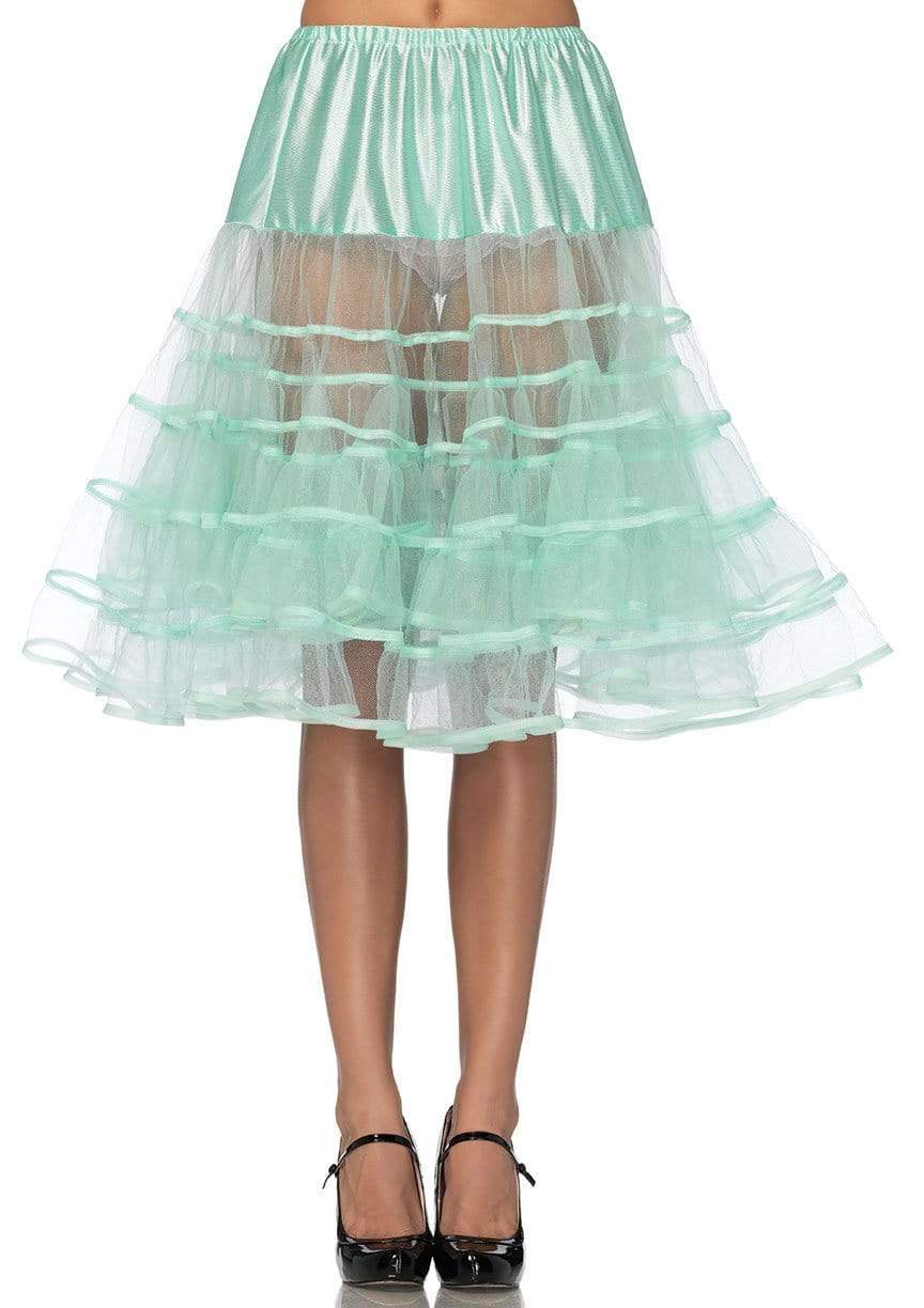 Leg Avenue Knee Length Layered Petticoat Costume Skirt