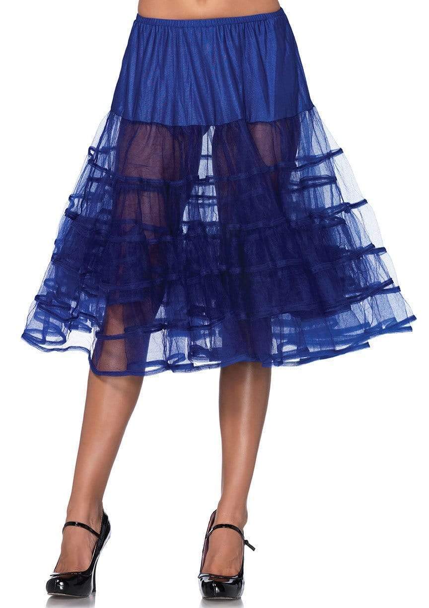 Leg Avenue Knee Length Layered Petticoat Costume Skirt