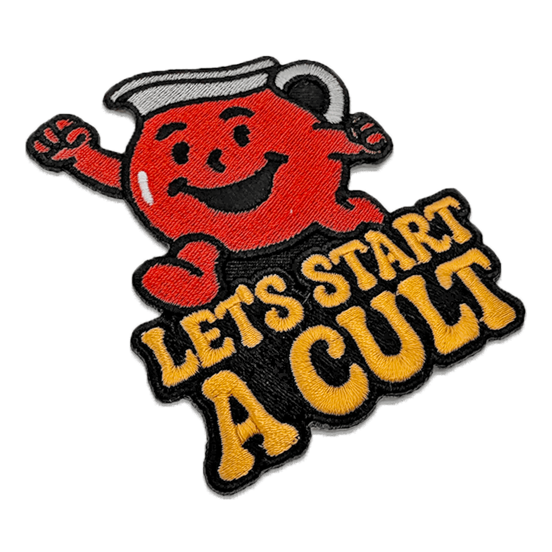 Original Underground Lets Start a Cult Patch