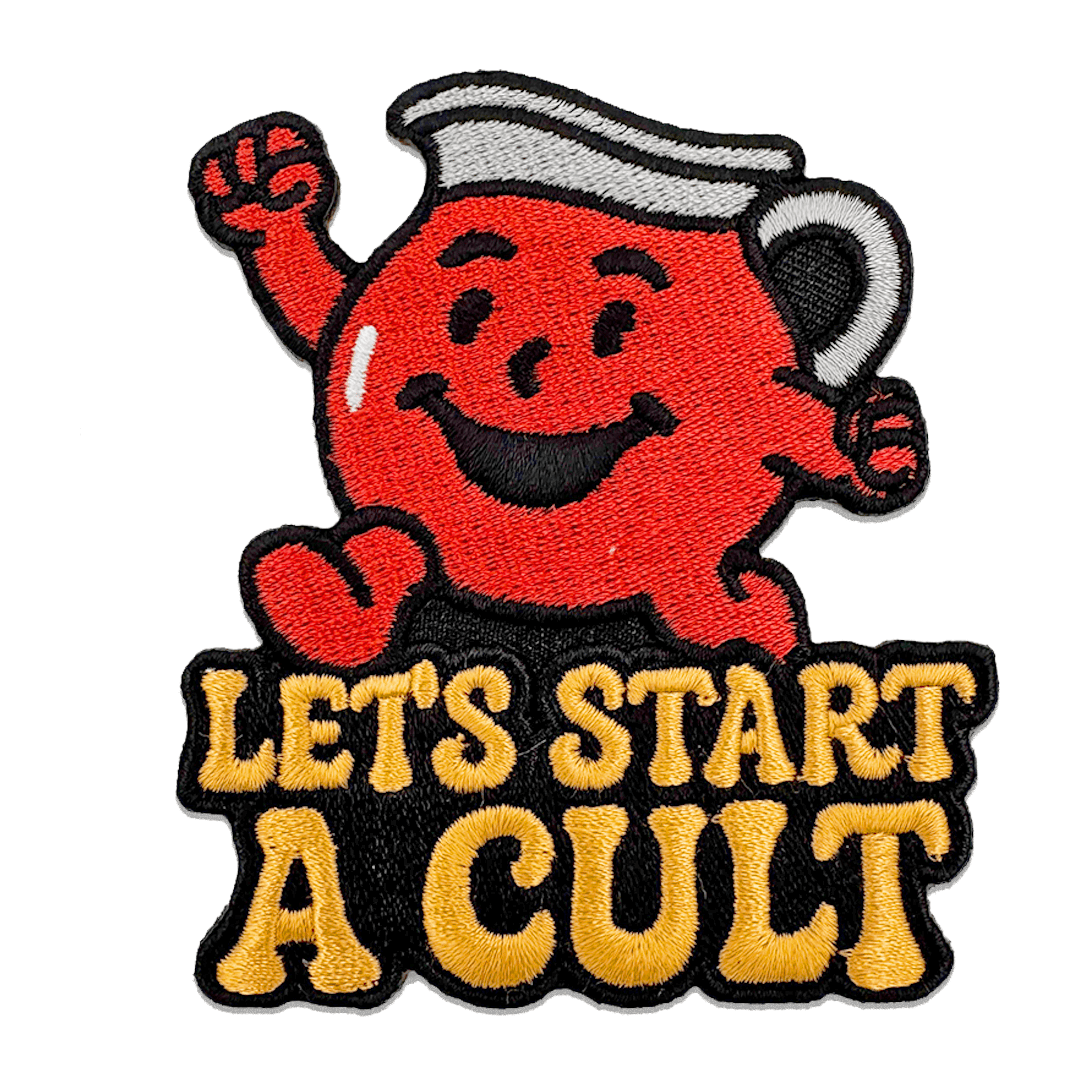 Original Underground Lets Start a Cult Patch