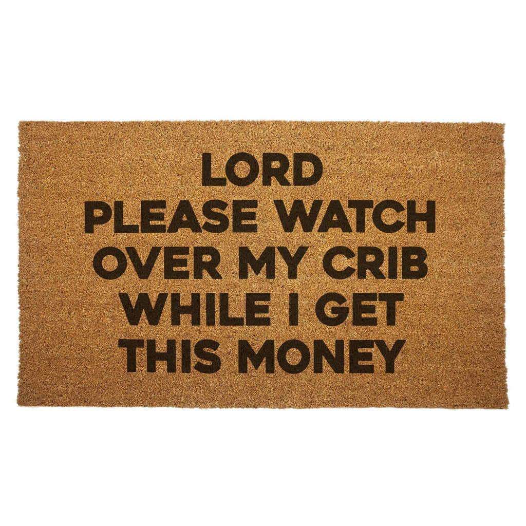Original Underground Lord Please Watch Over My Crib Door Mat
