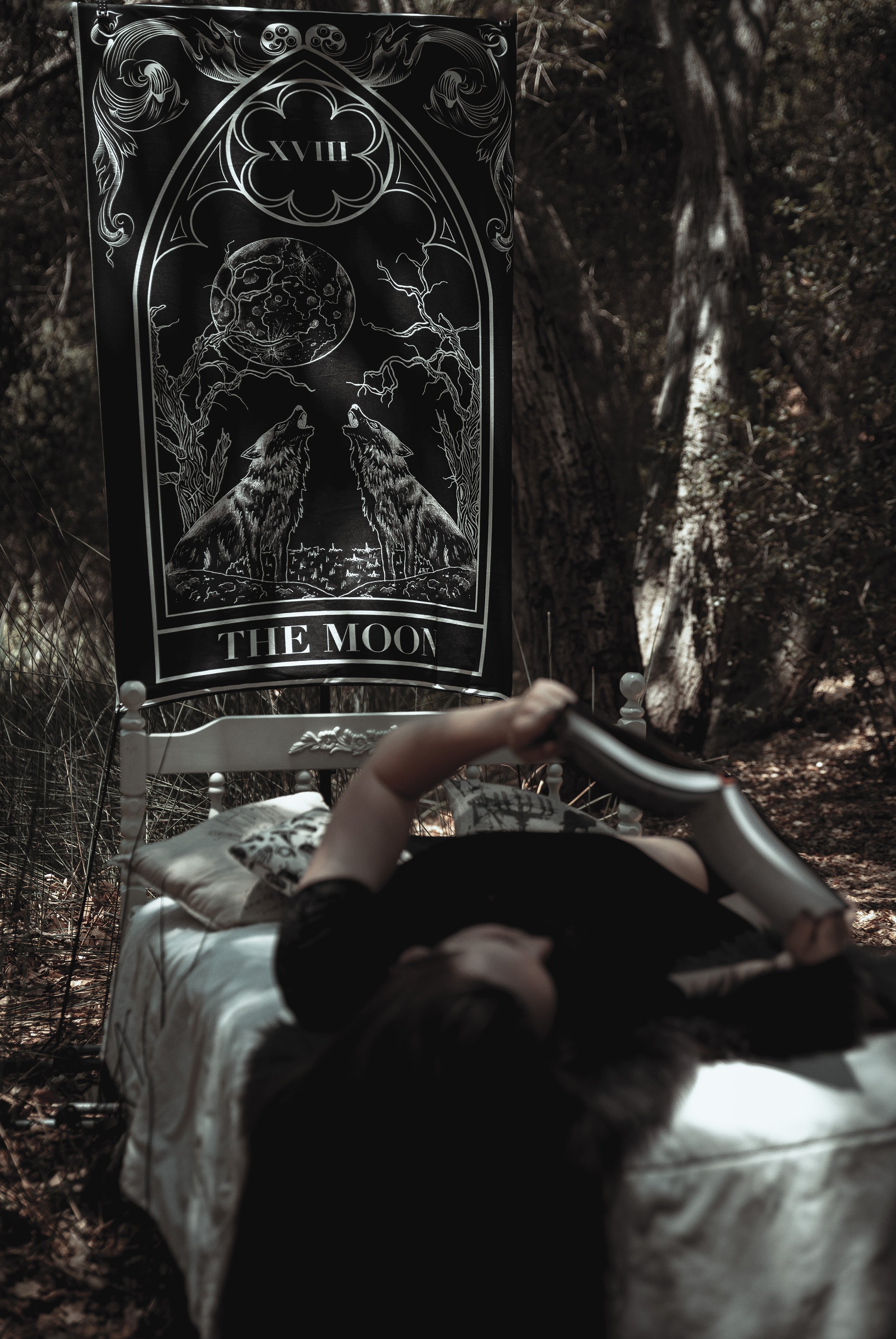 The Pretty Cult The Moon Wall Tapestry