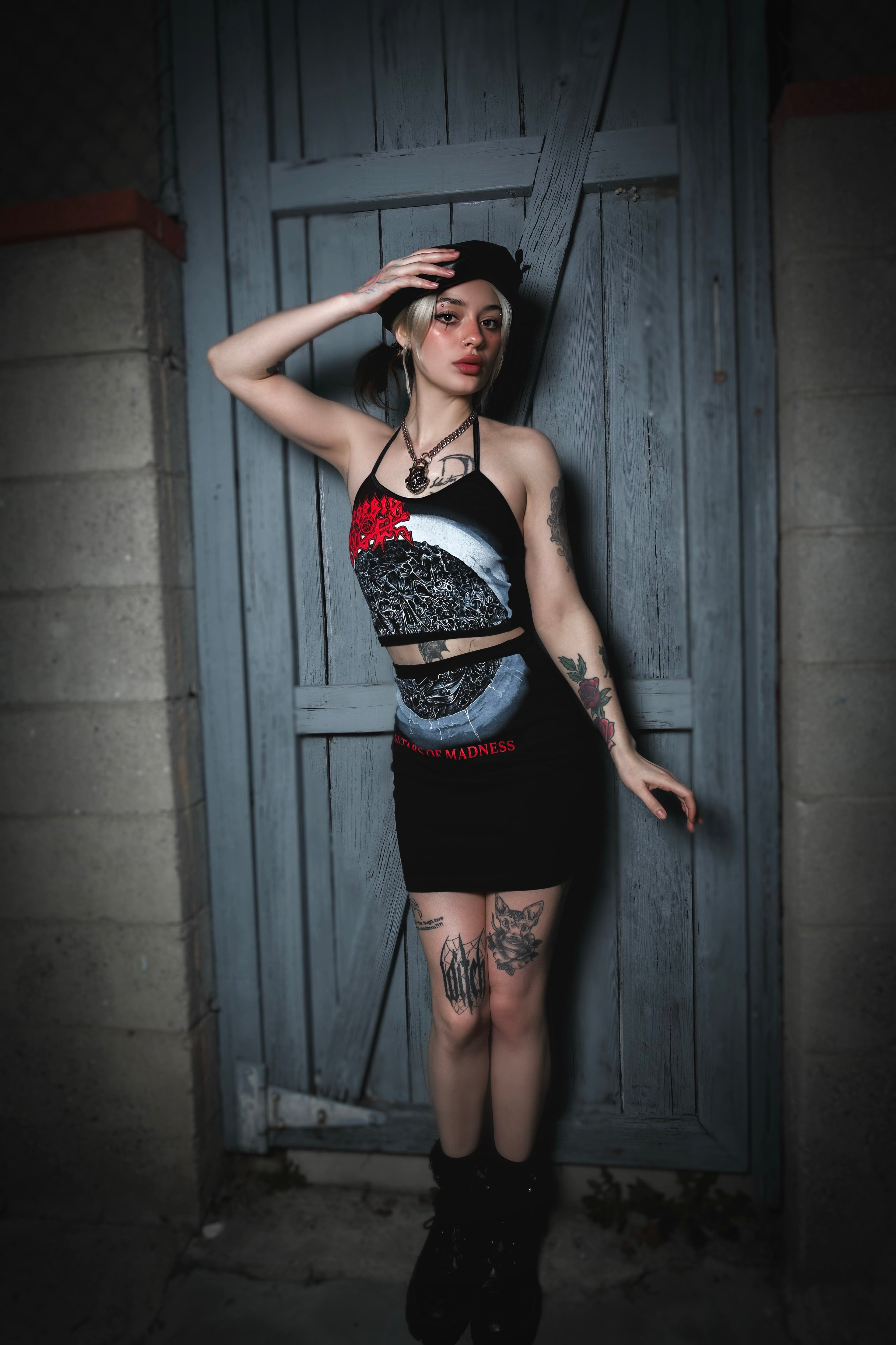 Vera's Eyecandy Two Piece Morbid Angel Dress