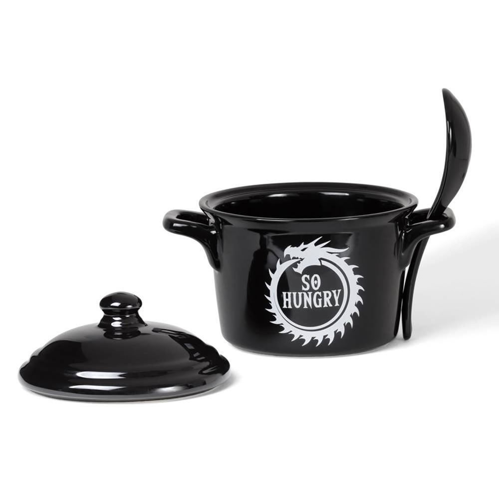 So Hungry Bowl & Spoon Set