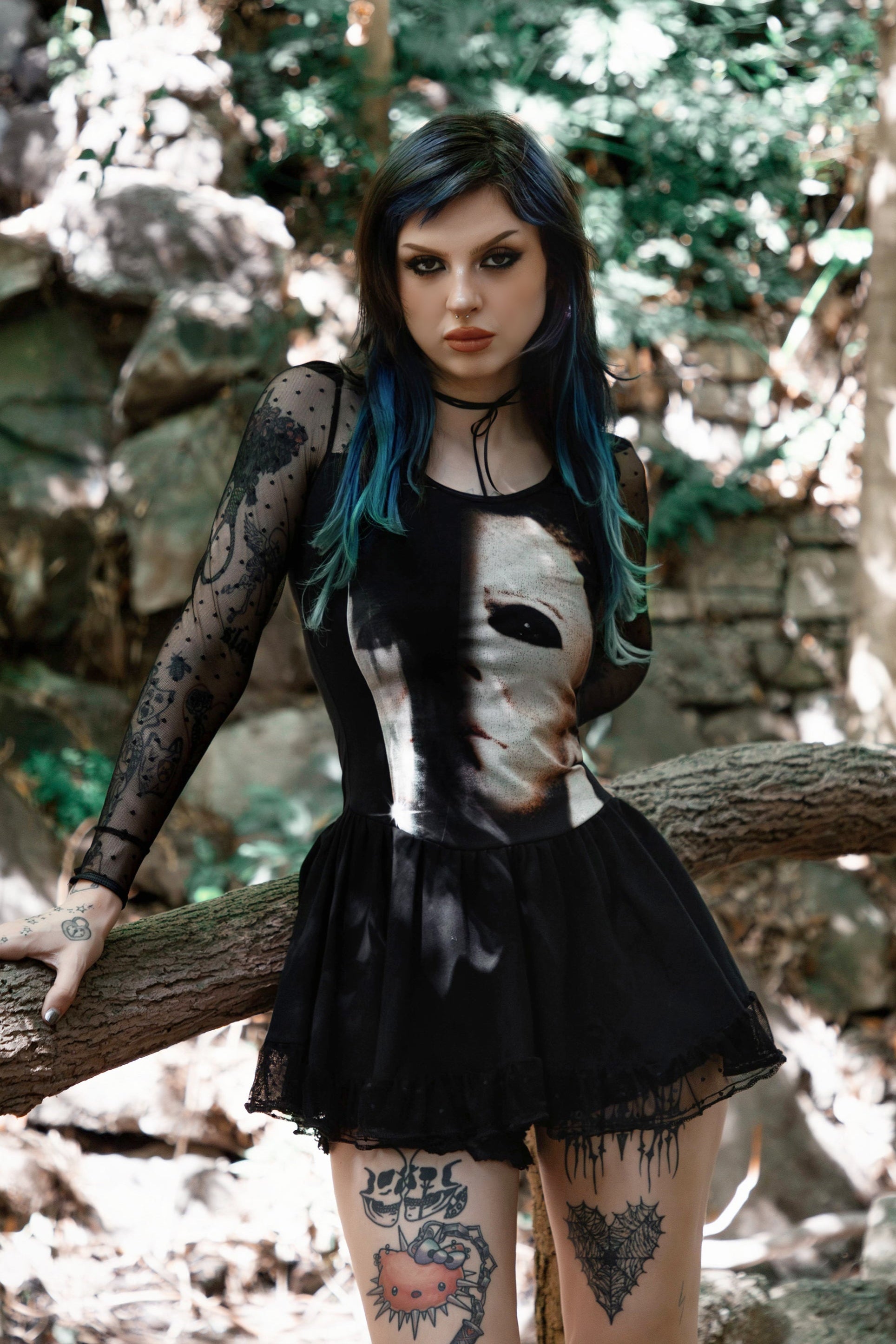 Vera's Eyecandy Myers Halloween Movie Ballerina Dress