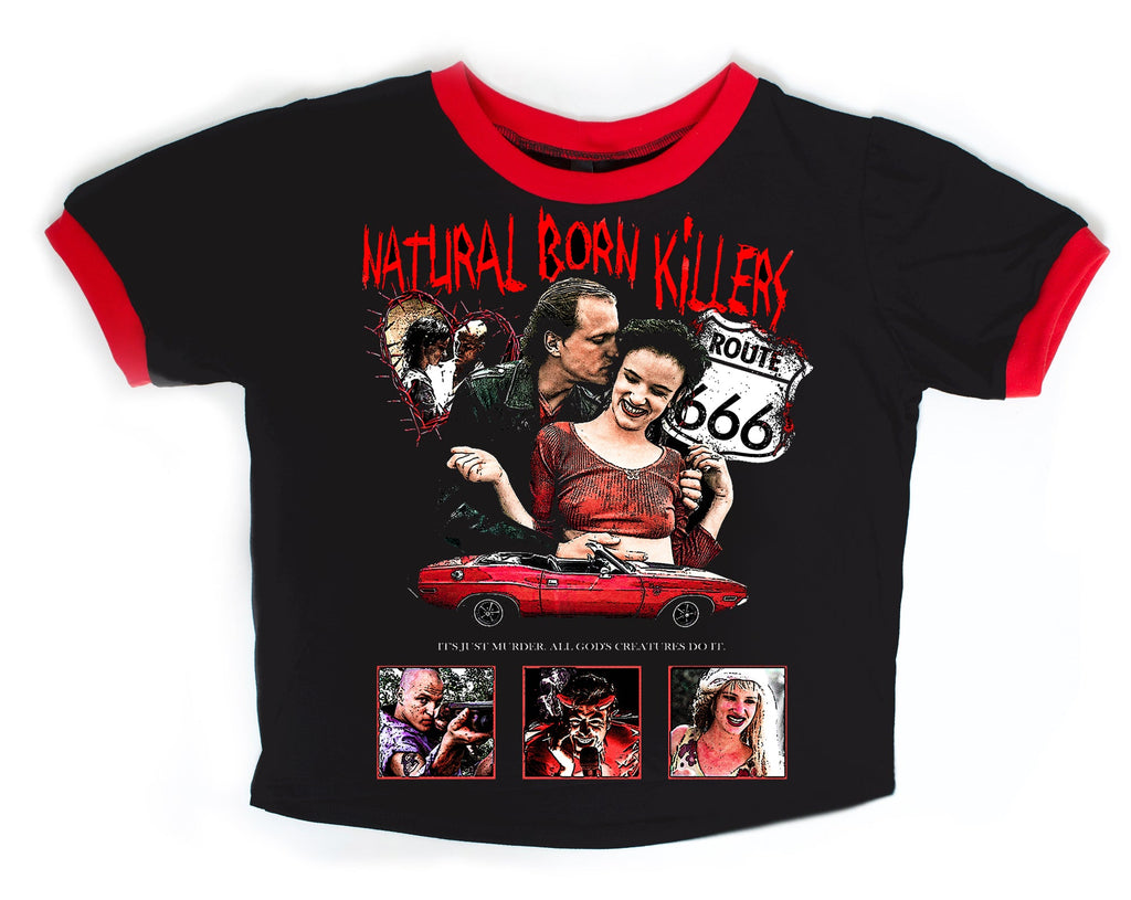 Vera's Eyecandy Natural Born Killers Ringer Tee
