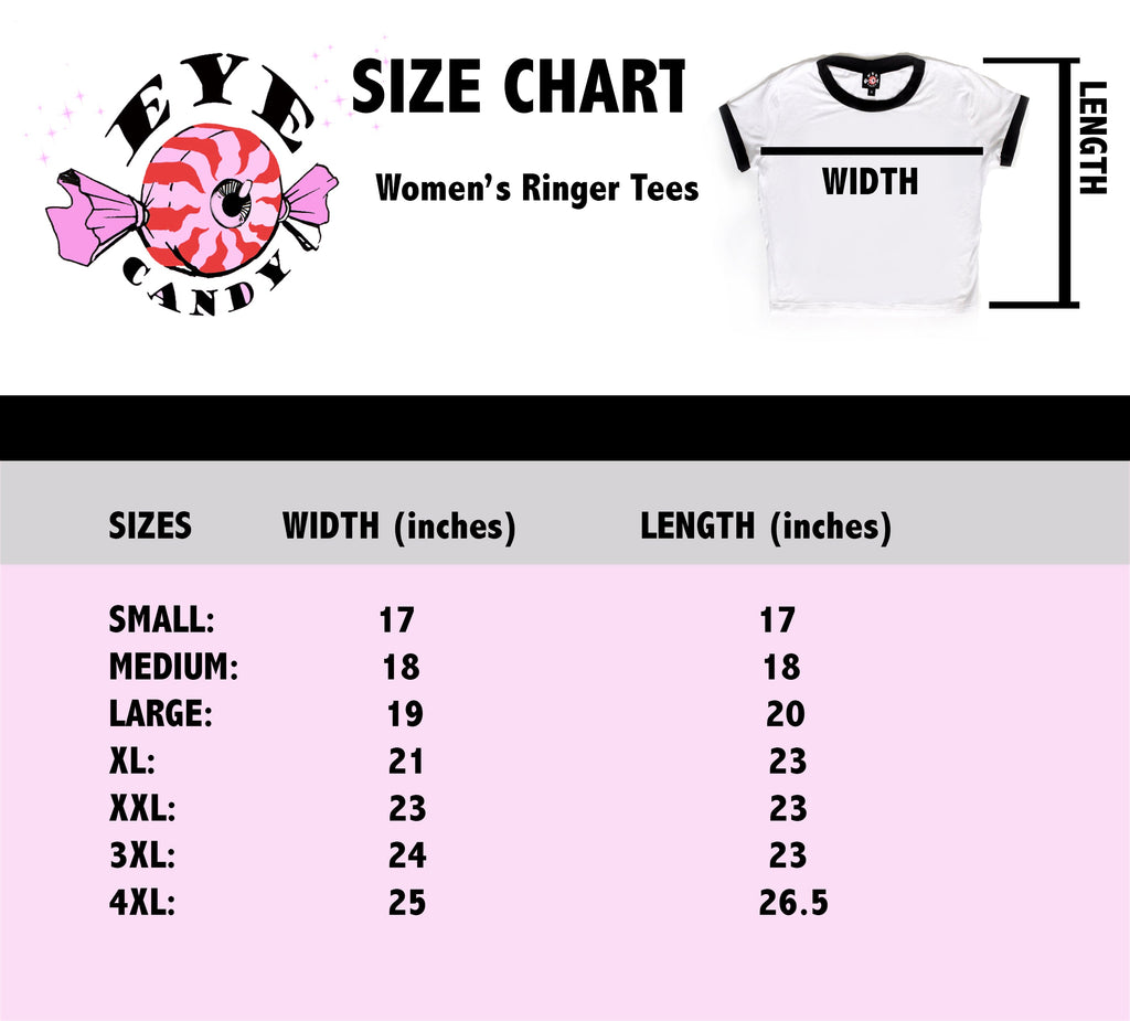 Vera's Eyecandy Unsolved Mysteries Ringer Tee