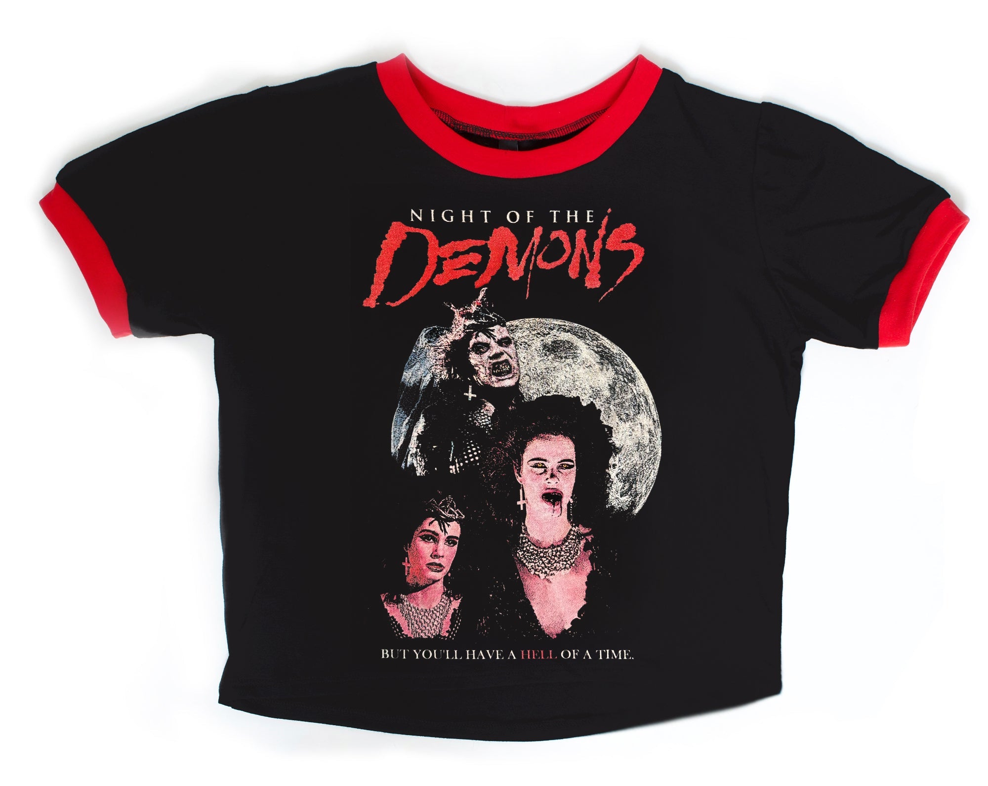 Vera's Eyecandy Night of the Demons Ringer Tee