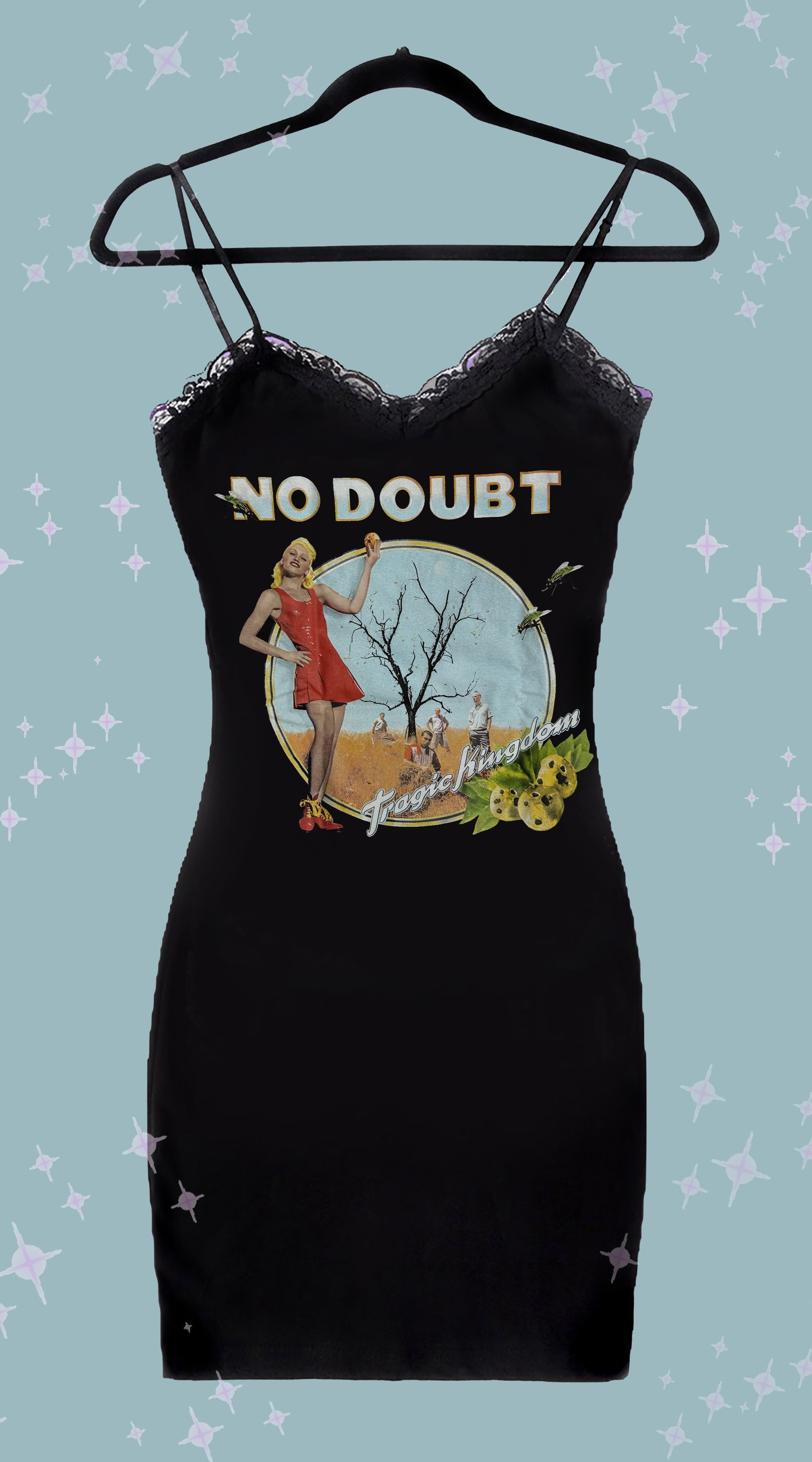 Vera's Eyecandy No Doubt Lace Strap Dress