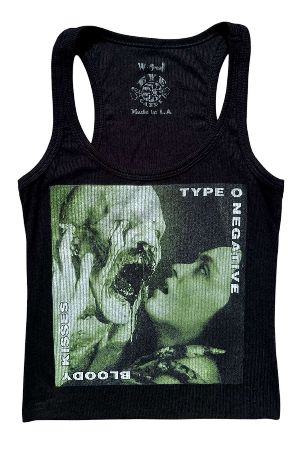 Vera's Eyecandy Bloody Kisses Ribbed TON Tank Top