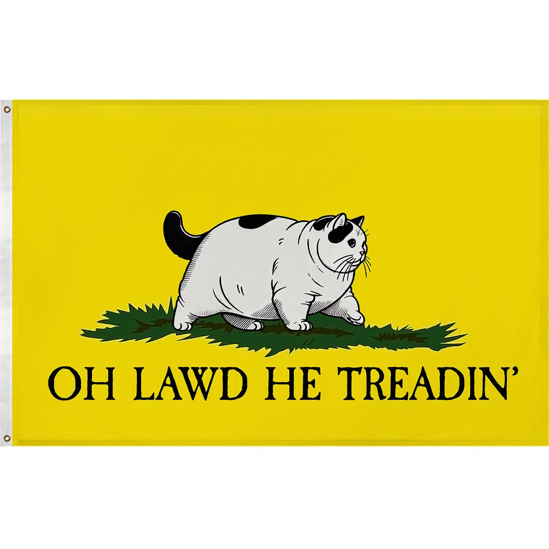 Original Underground Oh Lawd He Treadin' Flag
