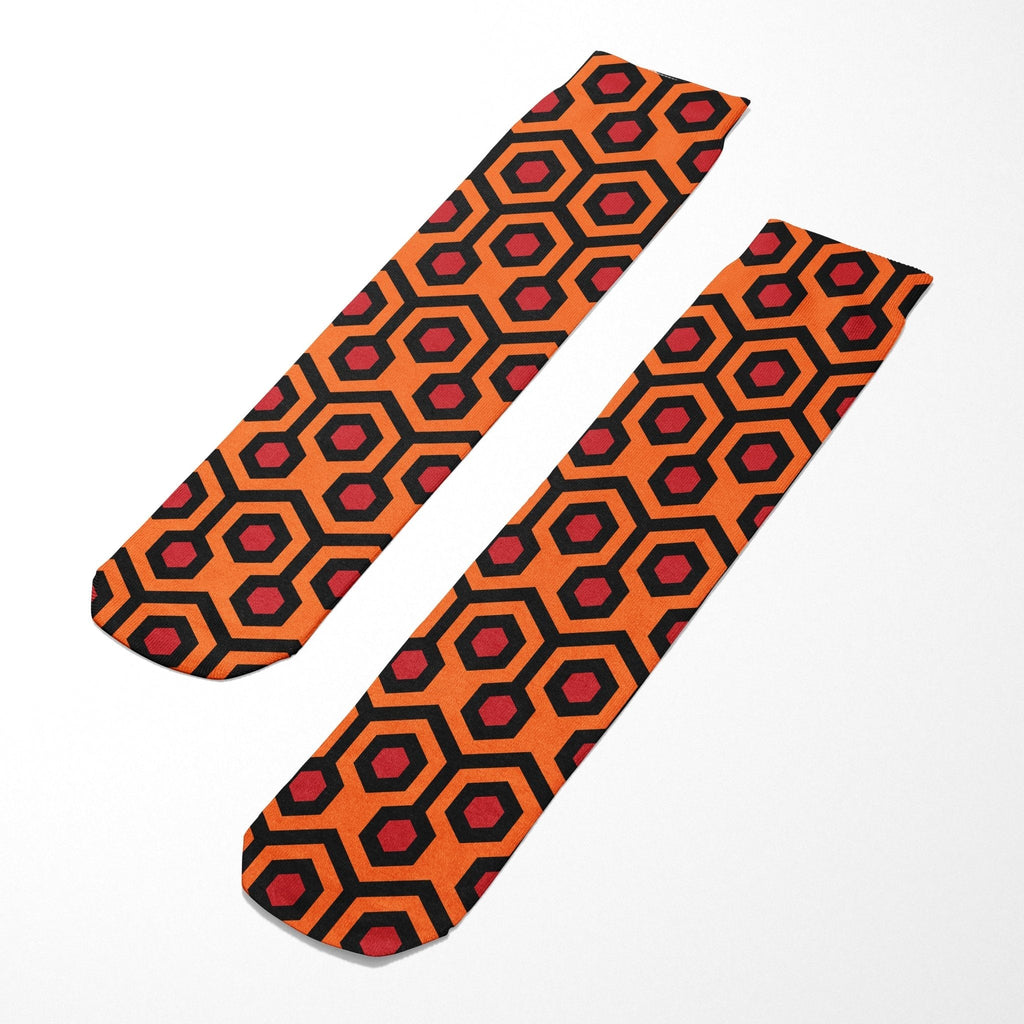 Original Underground Overlook Hotel Carpet Socks