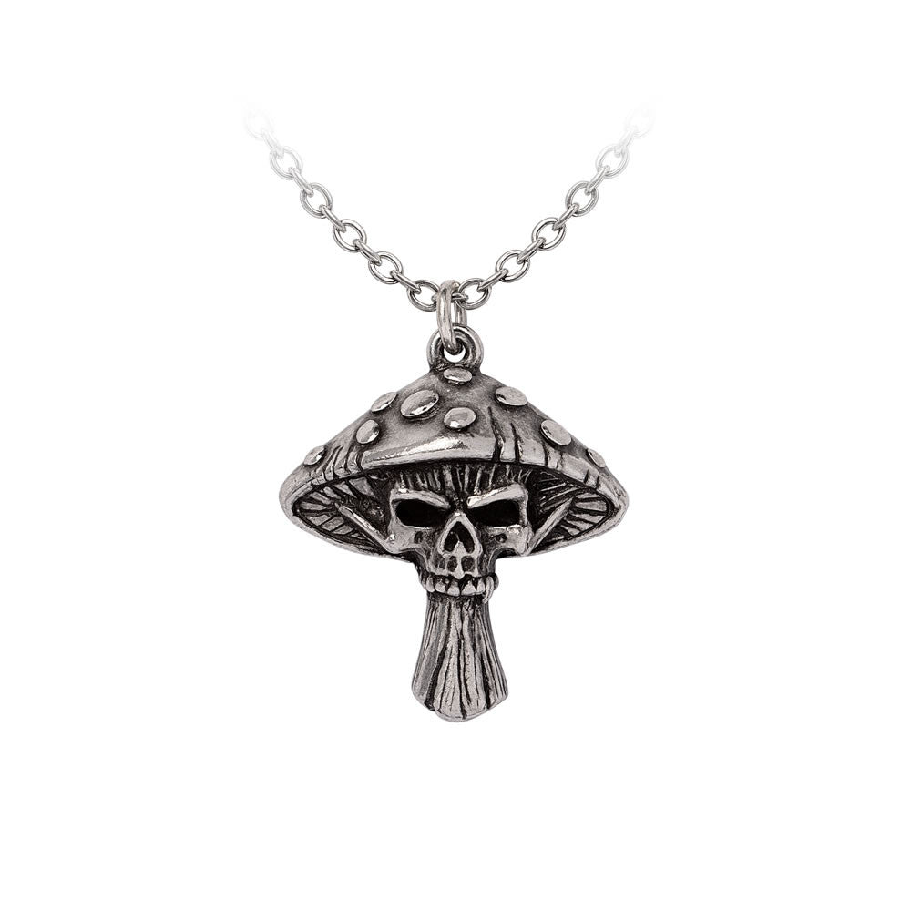 Alchemy Gothic Death Cap Poison Mushroom Pendant P1004