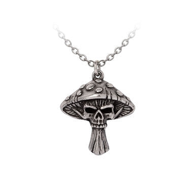 Alchemy Gothic Death Cap Poison Mushroom Pendant P1004