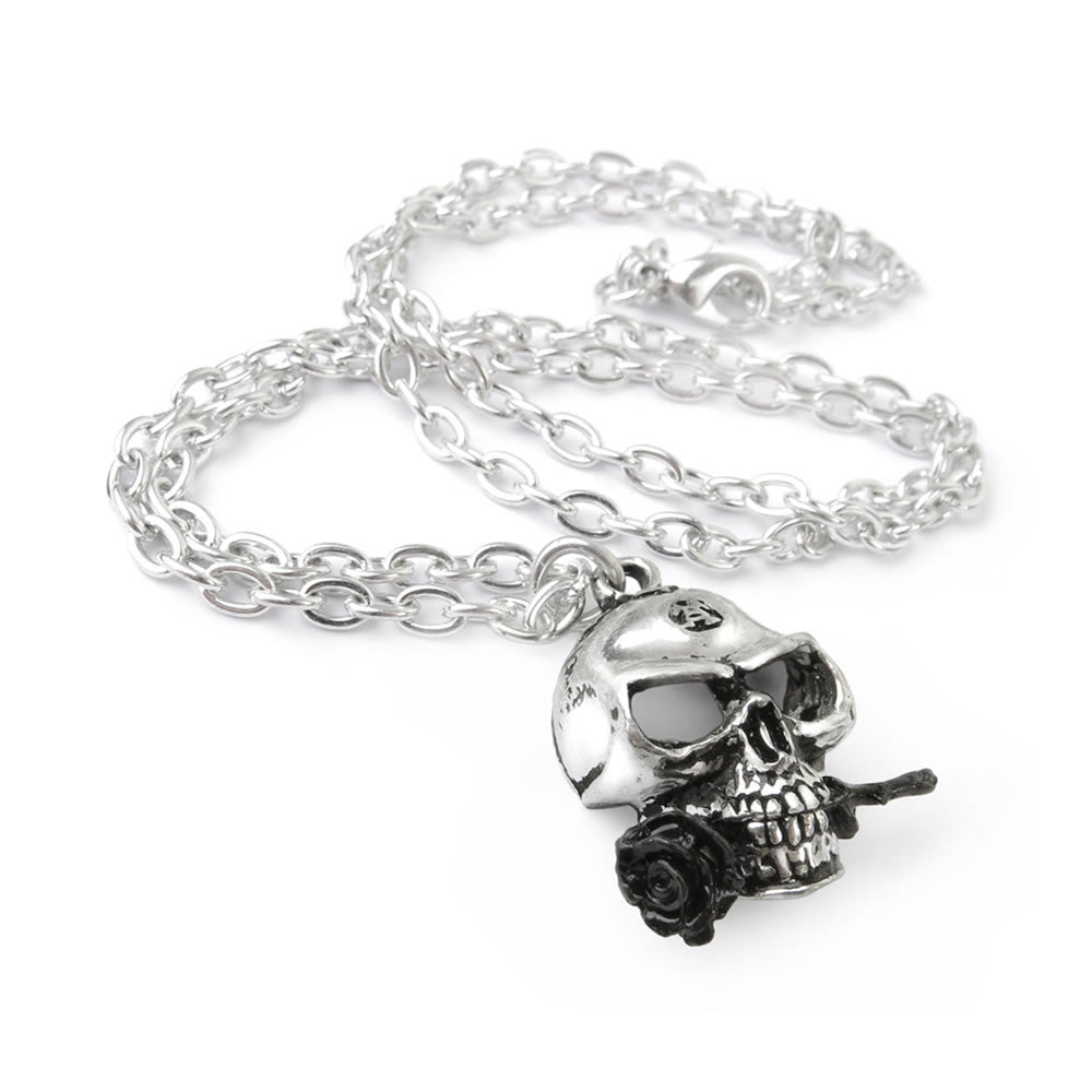 Alchemy Gothic The Alchemist Skull Pendant P26