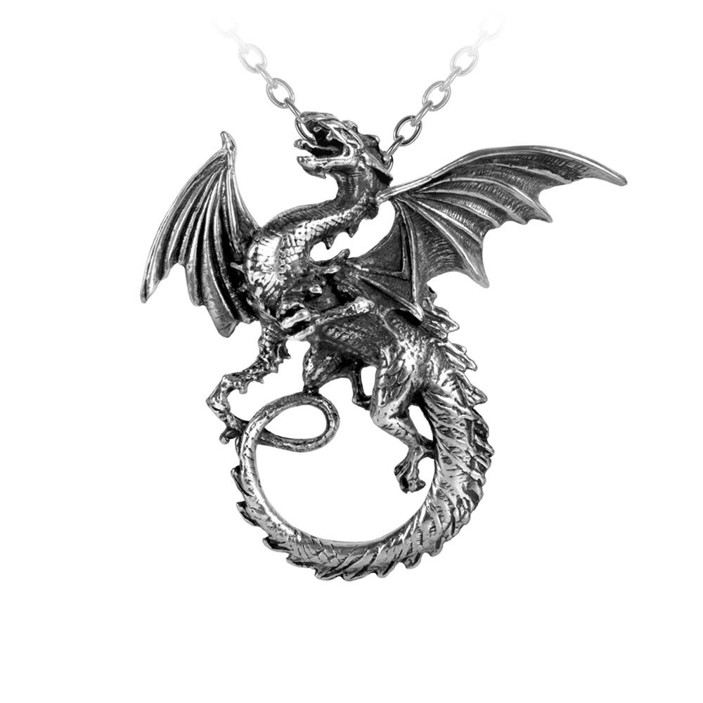 Alchemy Gothic The Whitby Wyrm Pendant P323