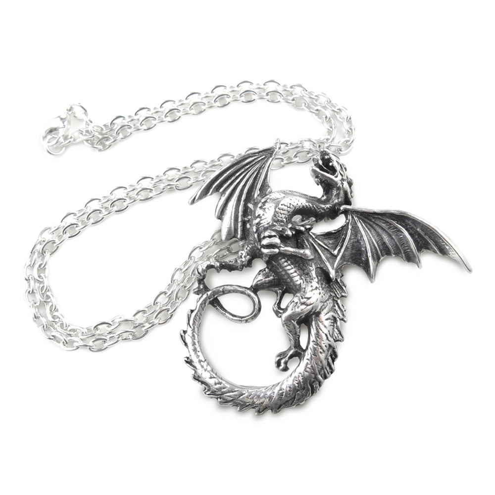 Alchemy Gothic The Whitby Wyrm Pendant P323