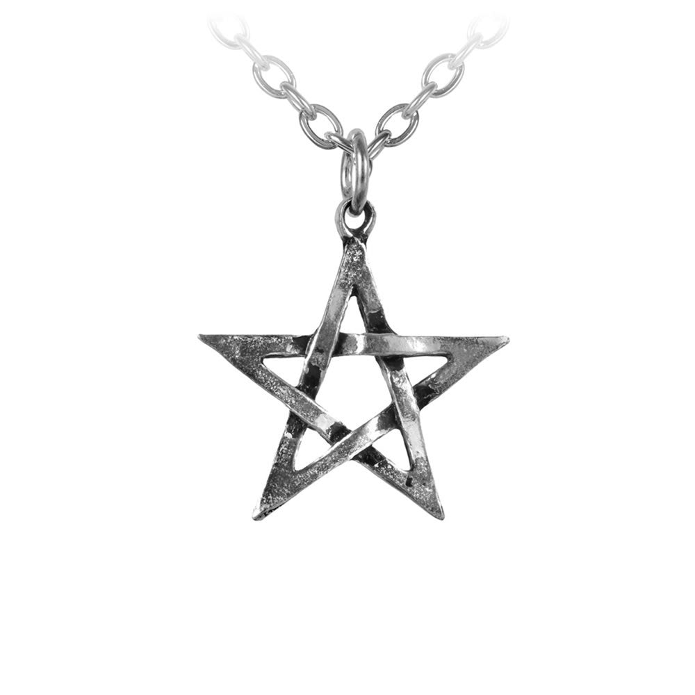 Alchemy Gothic Interwoven Pentagram Pendant P58